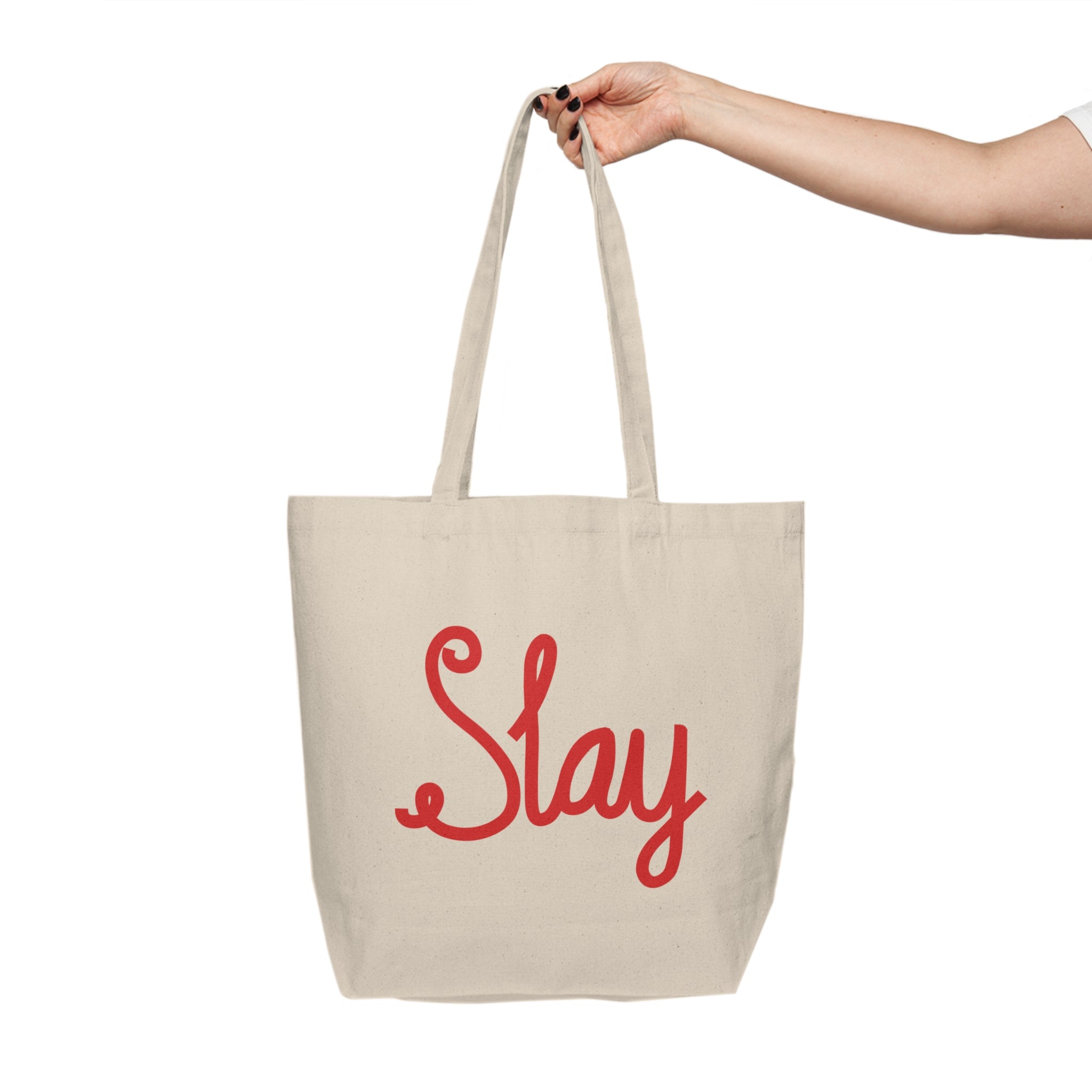 Slay Canvas Shopping Tote - V. 2