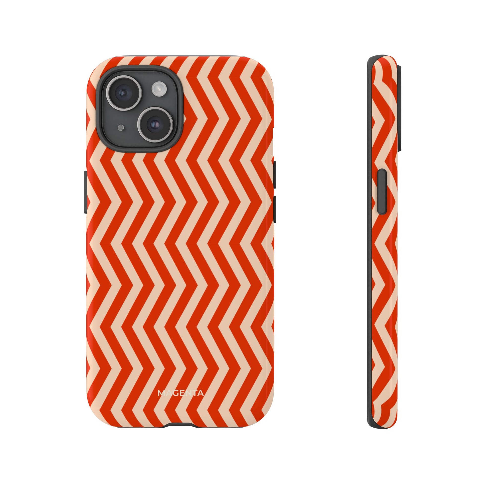 Red Chevron Tough Case