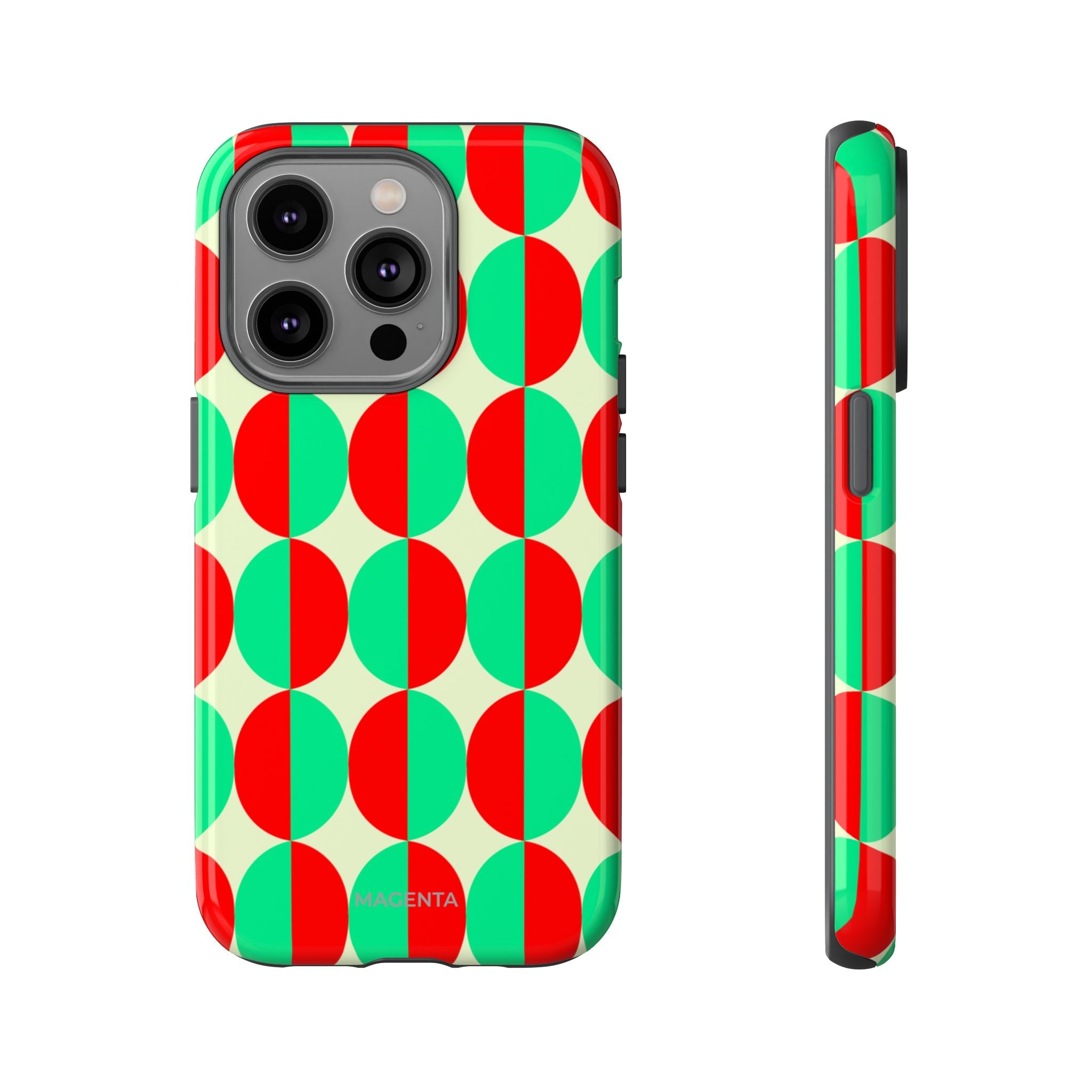 Red Green Circle Tough Case