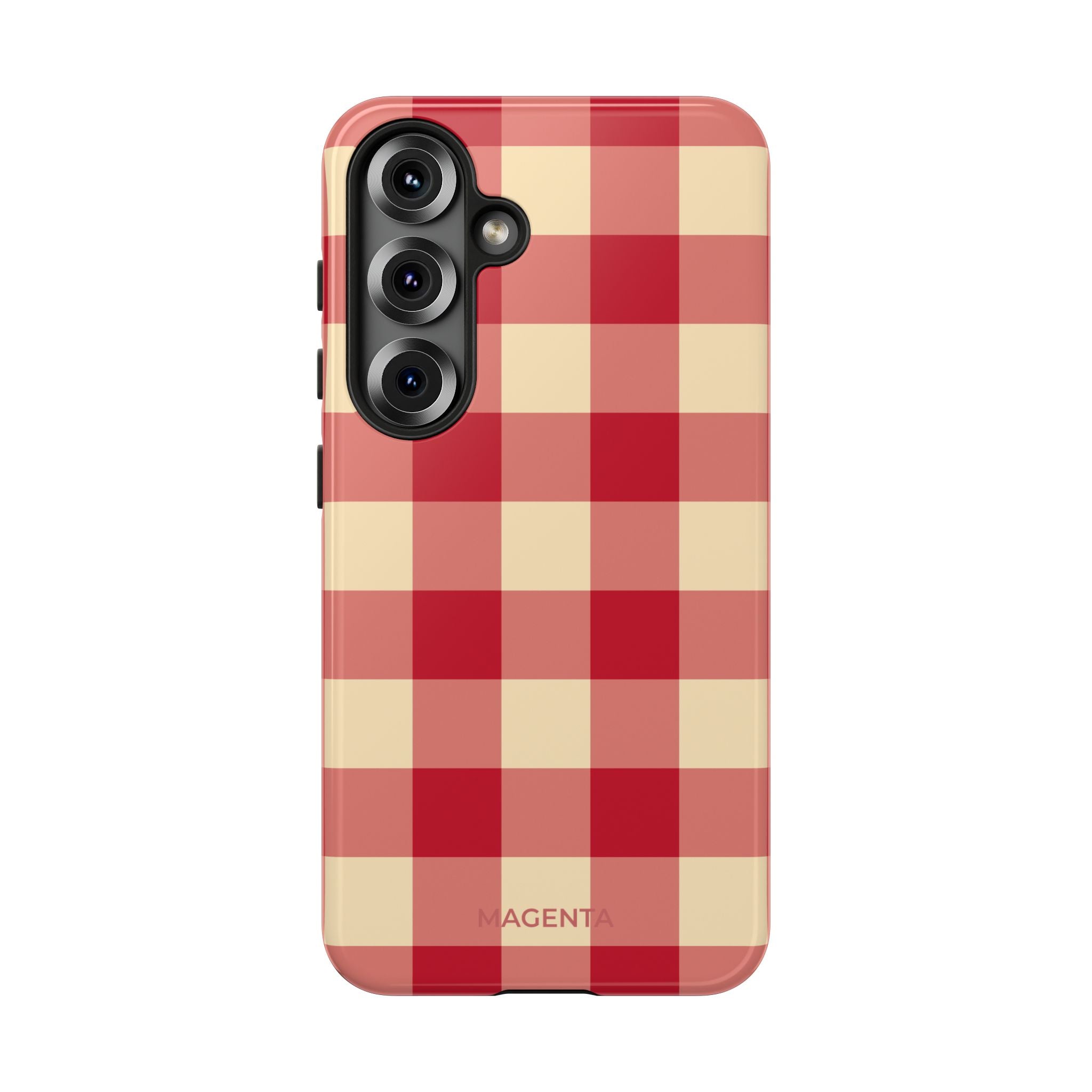 Red and Cream Checker