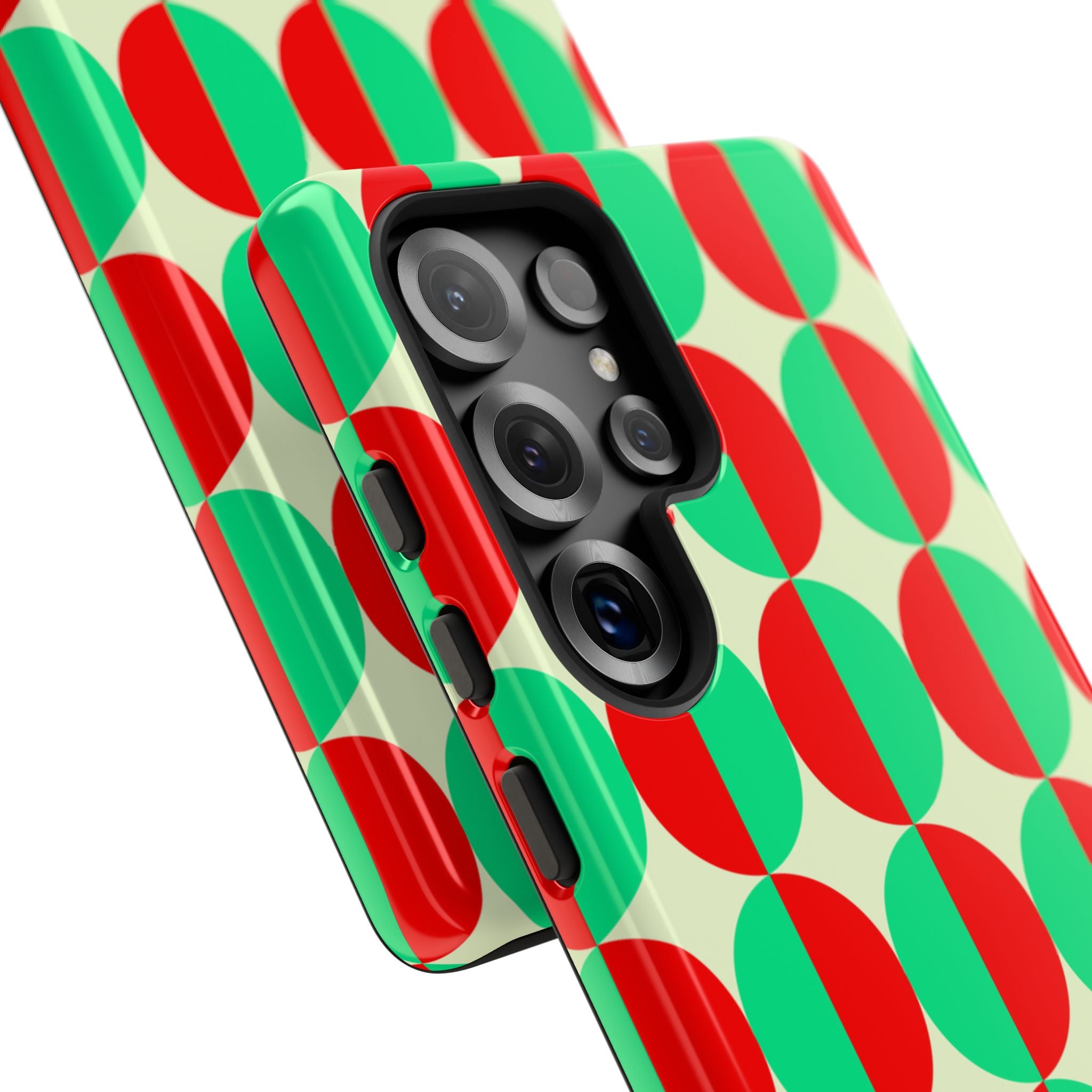 Red Green Circle Tough Case