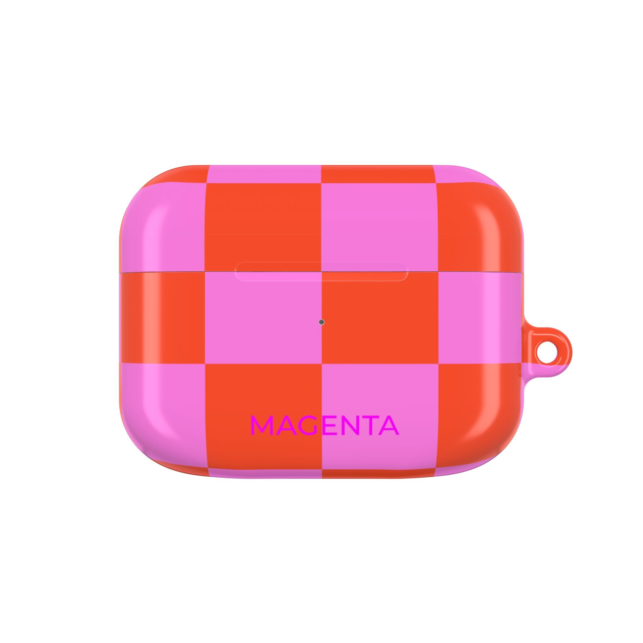 Orange & Pink Checkmate AirPods Pro Gen 1 Case