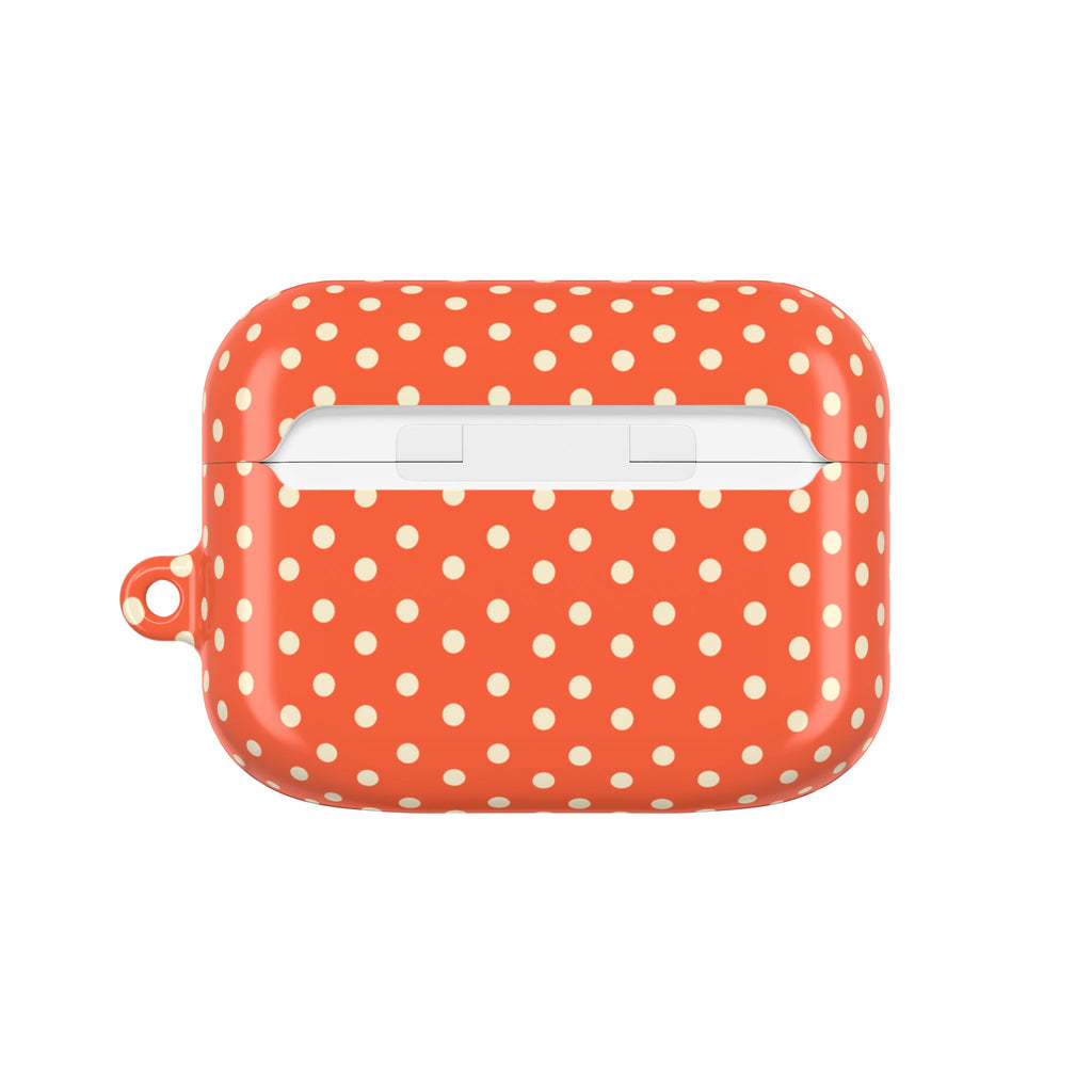 Cream On Old Rose Polka Dots AirPods Pro Gen 1 Case