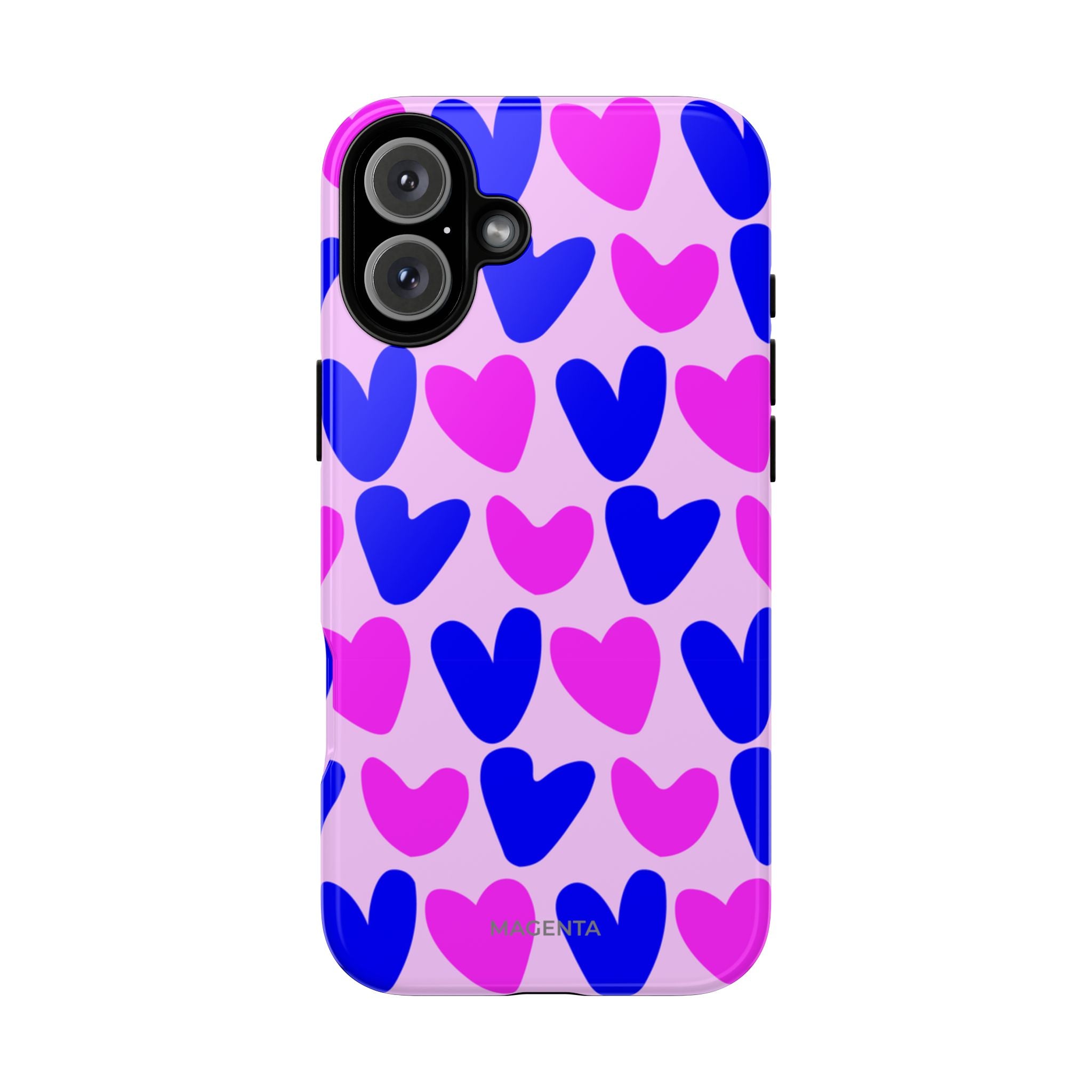 Neon Pop Hearts Tough Case