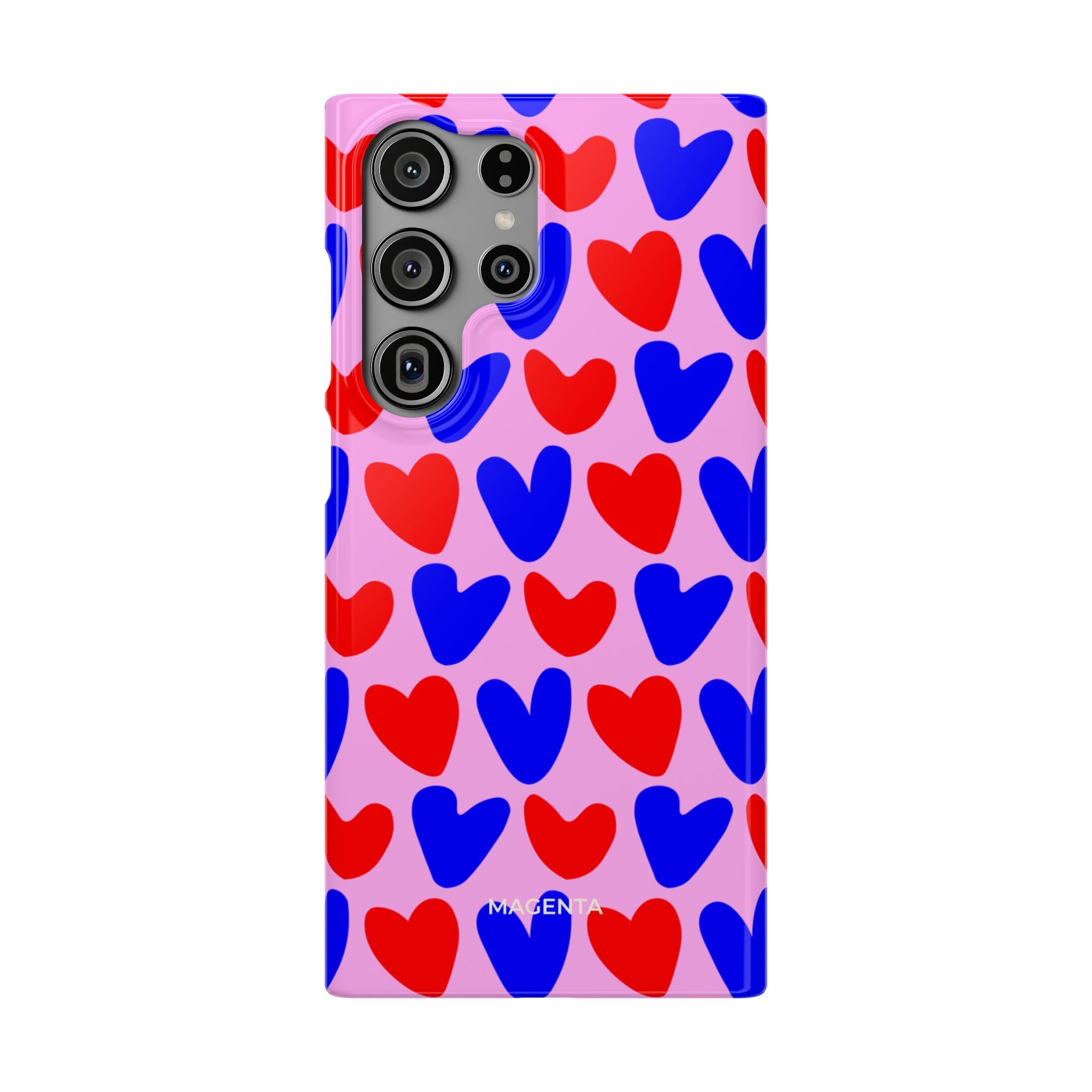Zesty Hearts Snap Case