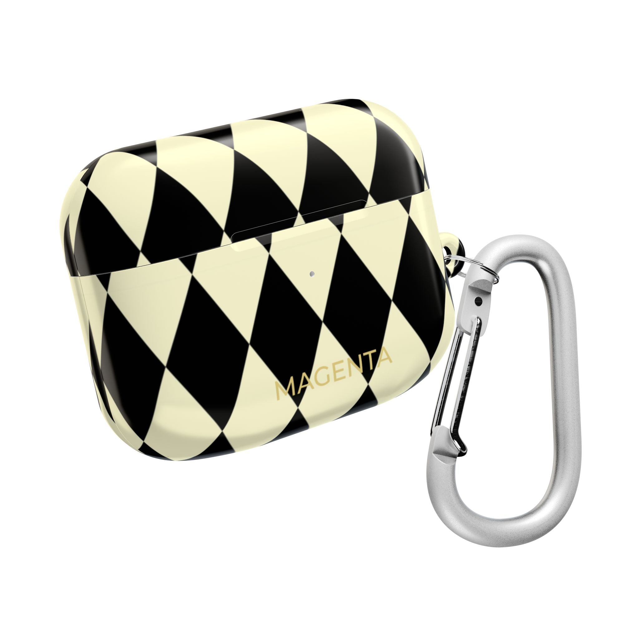 Black & Off White Geometric AirPods Pro Gen 1 Case