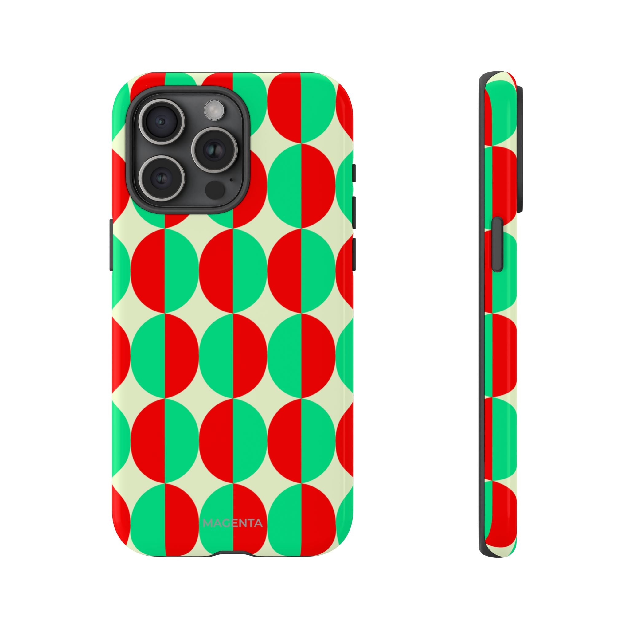 Red Green Circle Tough Case