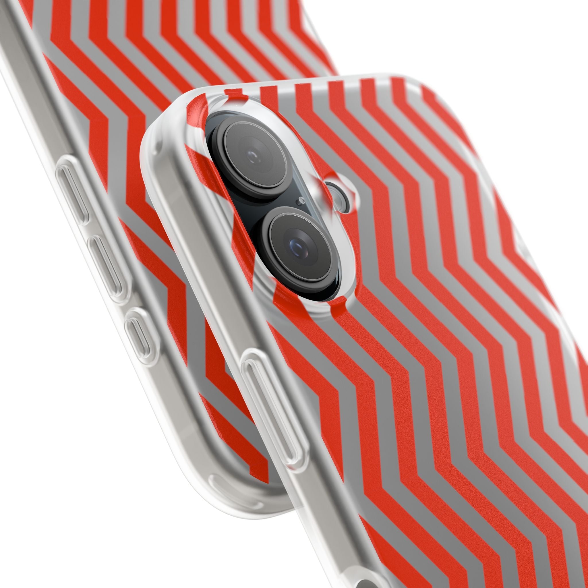 Red Chevron Flexi Case