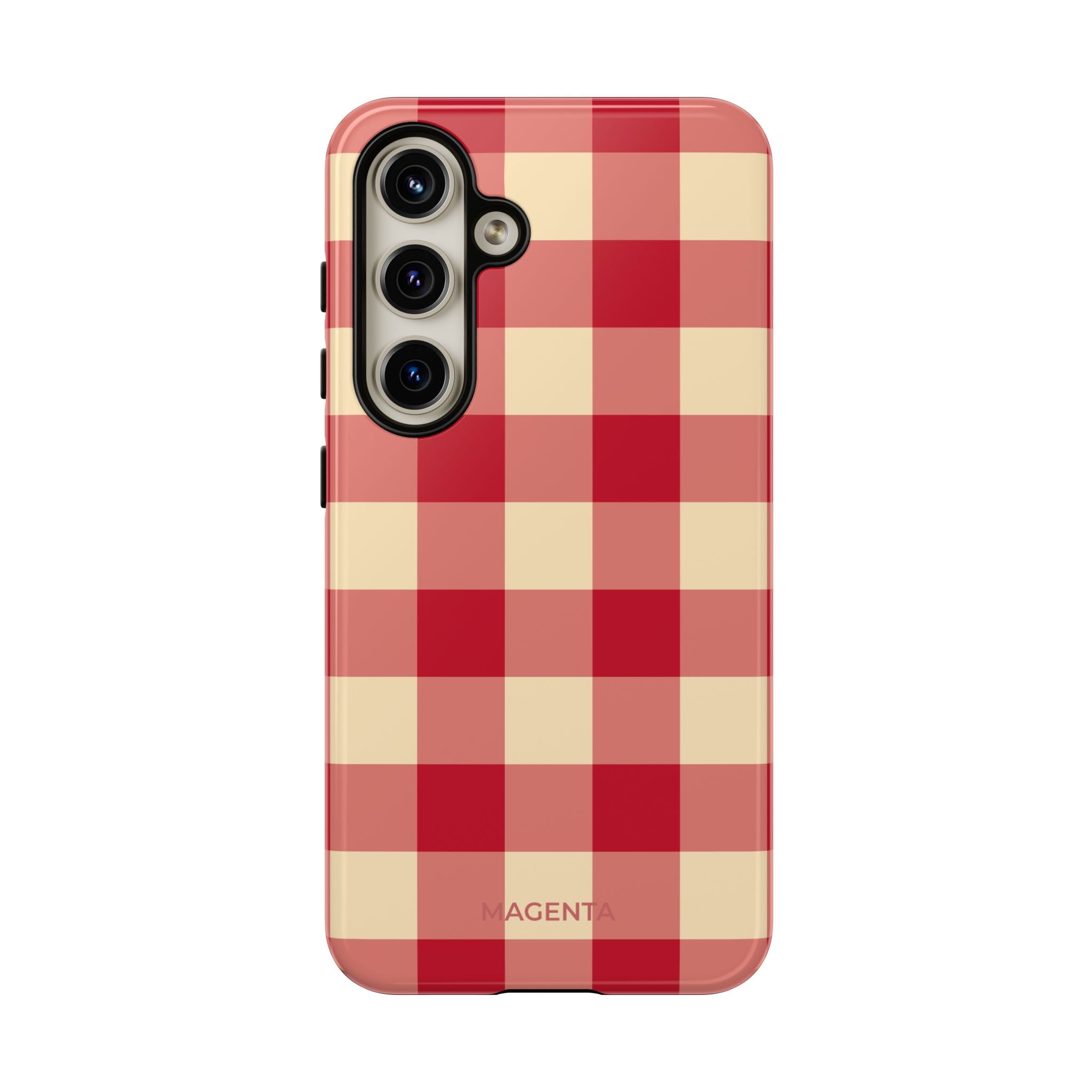 Red and Cream Checker