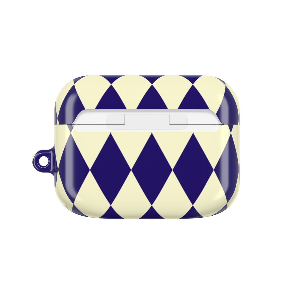 Navy & Cream Geometric AirPods Pro Gen 1 Case