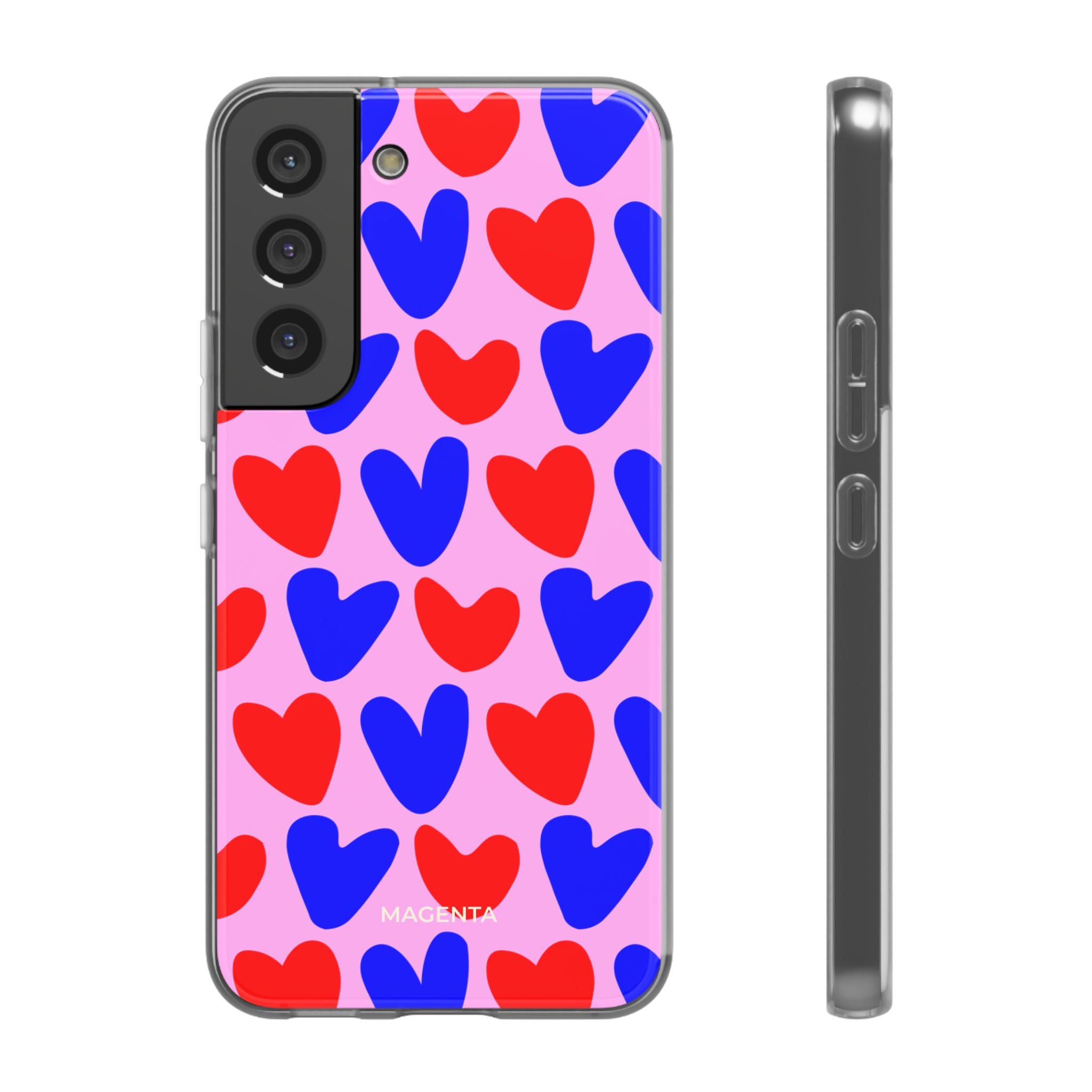 Zesty Hearts Flexi Case