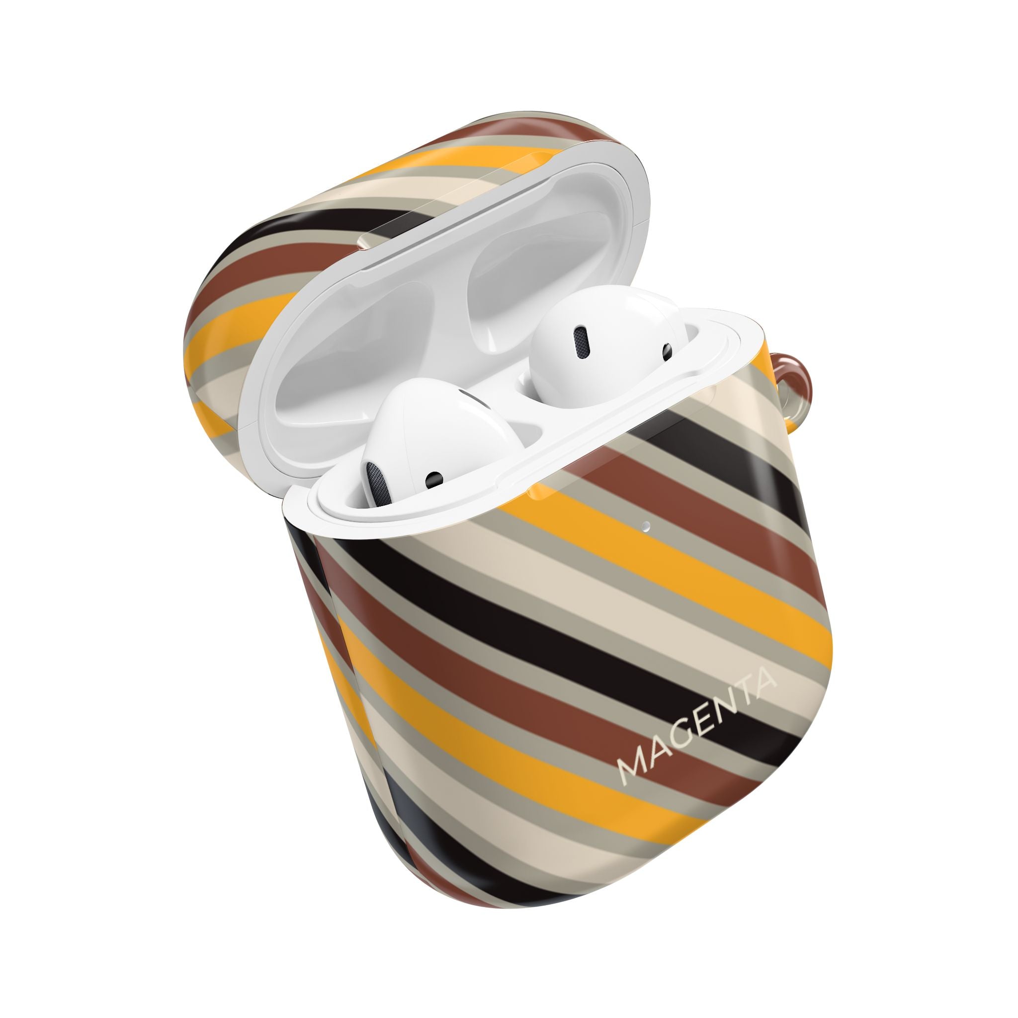 Earthy Stripes AirPods Case