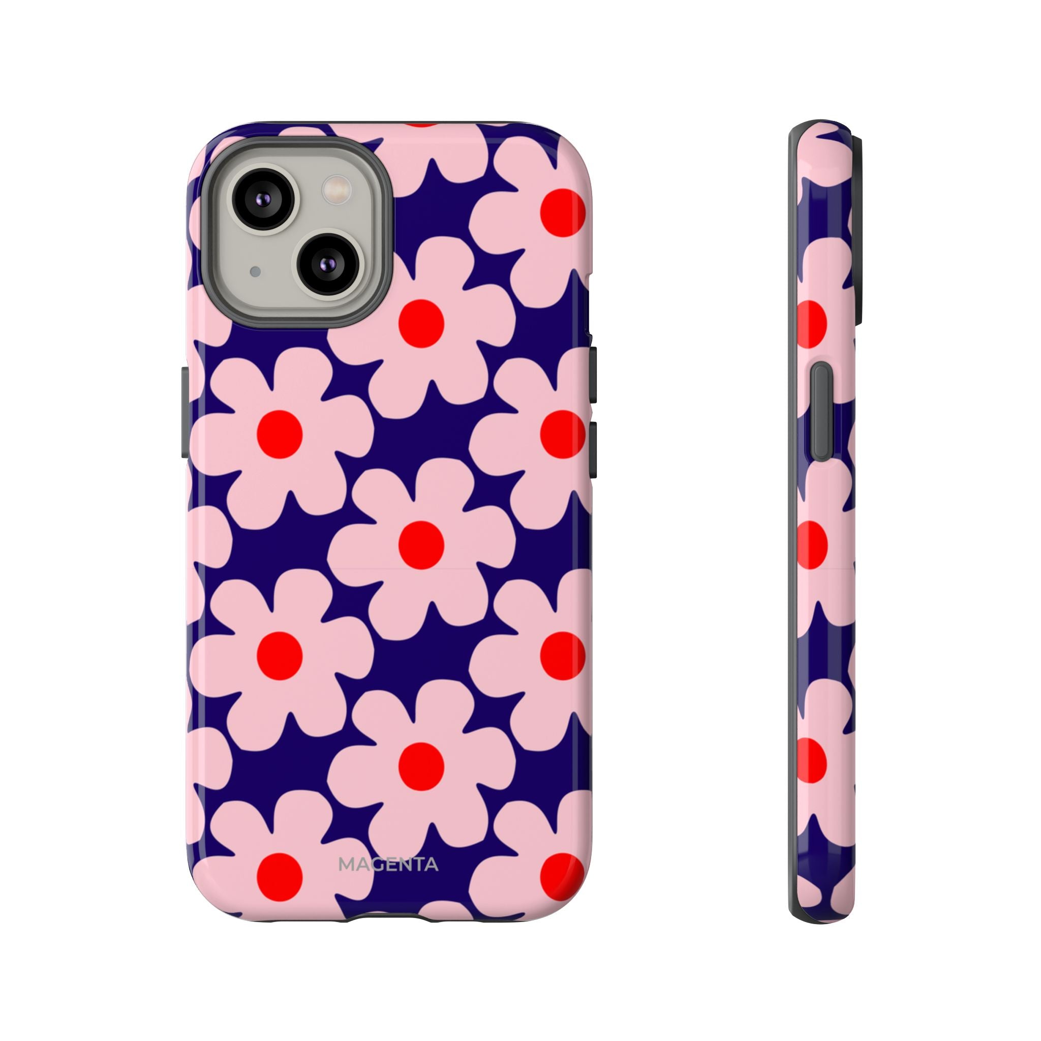 Minimal Pale Pink Flowers Tough Case
