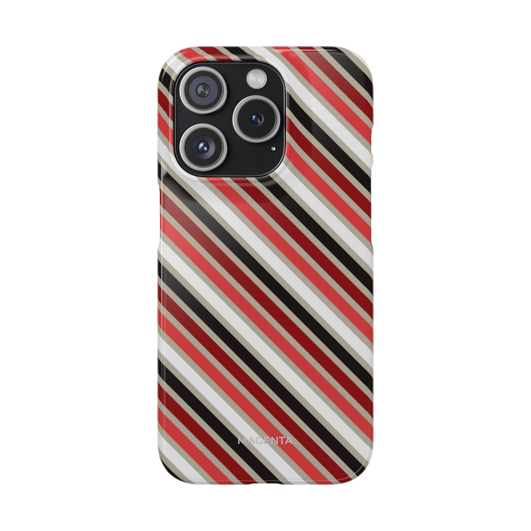 Red & Black Rhythm Snap Case