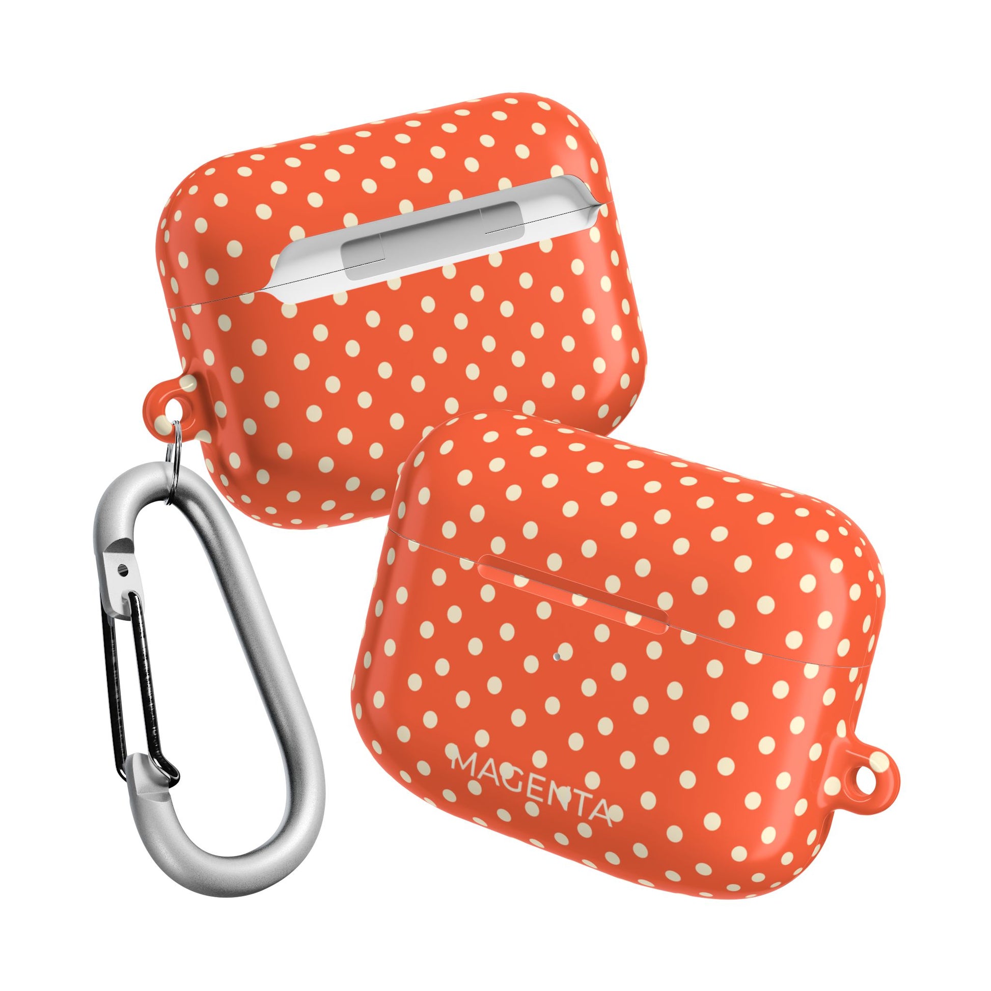 Cream On Old Rose Polka Dots AirPods Pro Gen 1 Case
