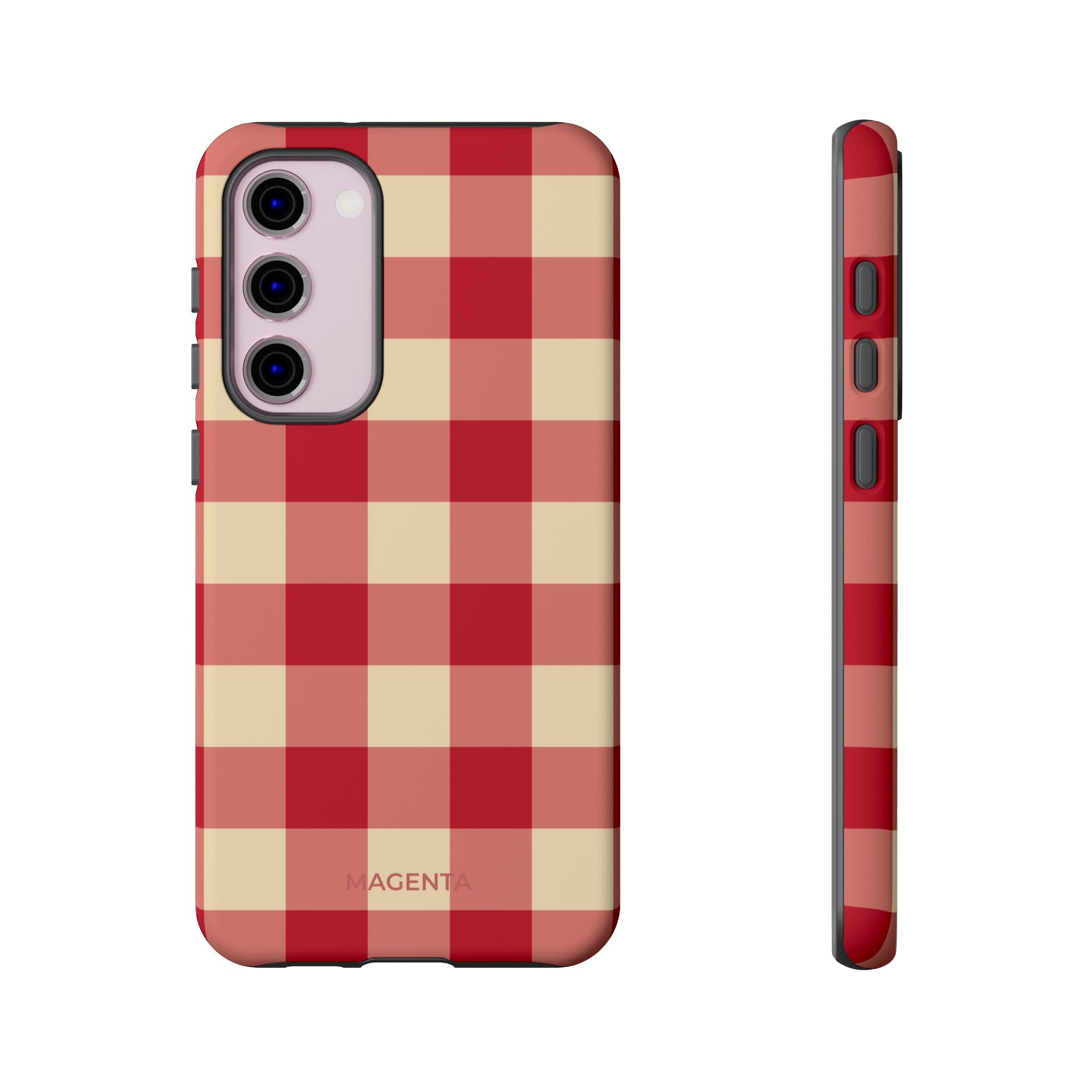 Red and Cream Checker