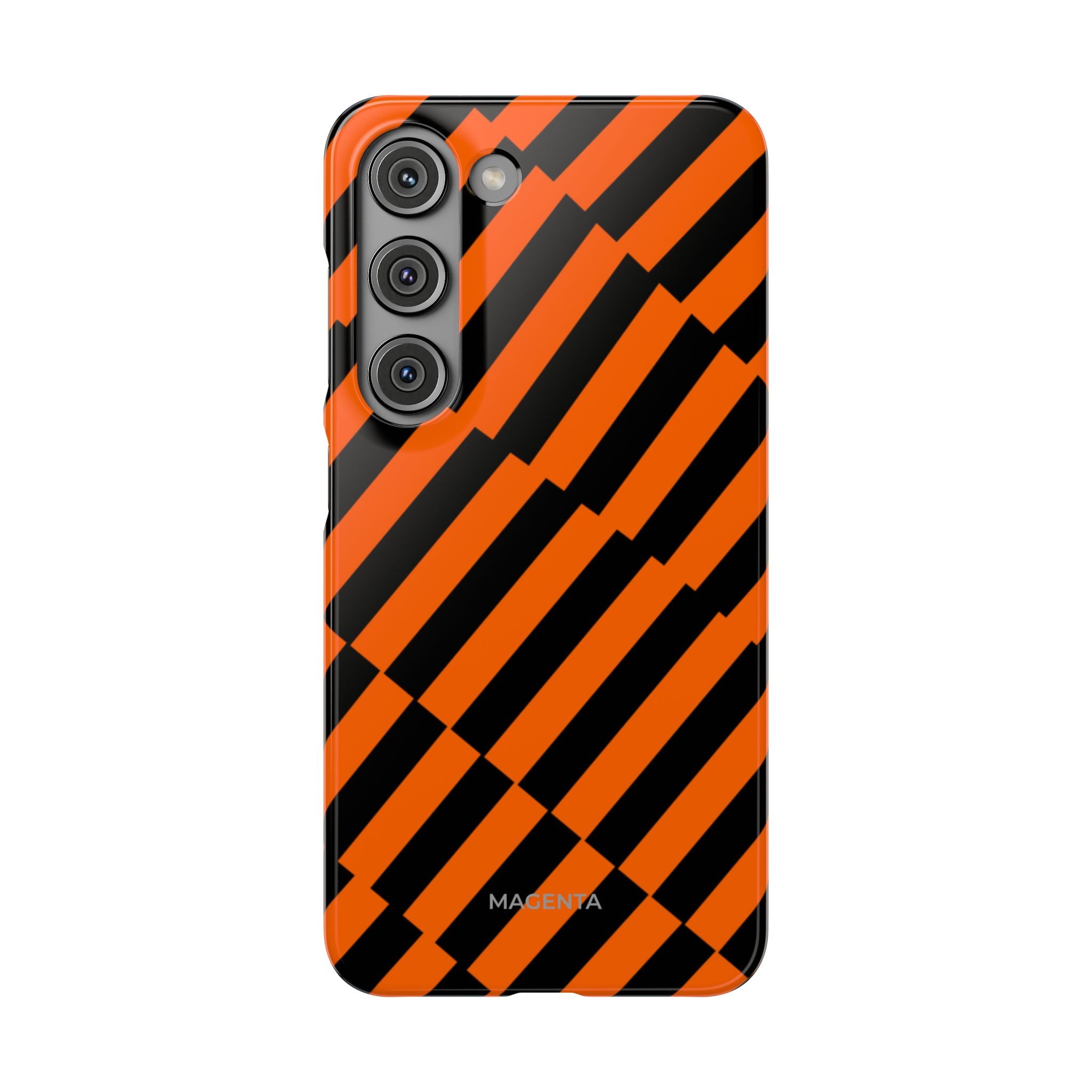 Pumpkin Stripes Snap Case