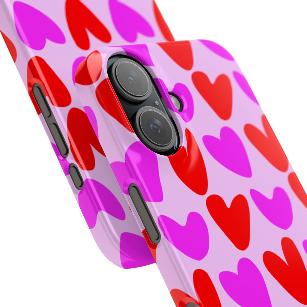 Candy Hearts Snap Case