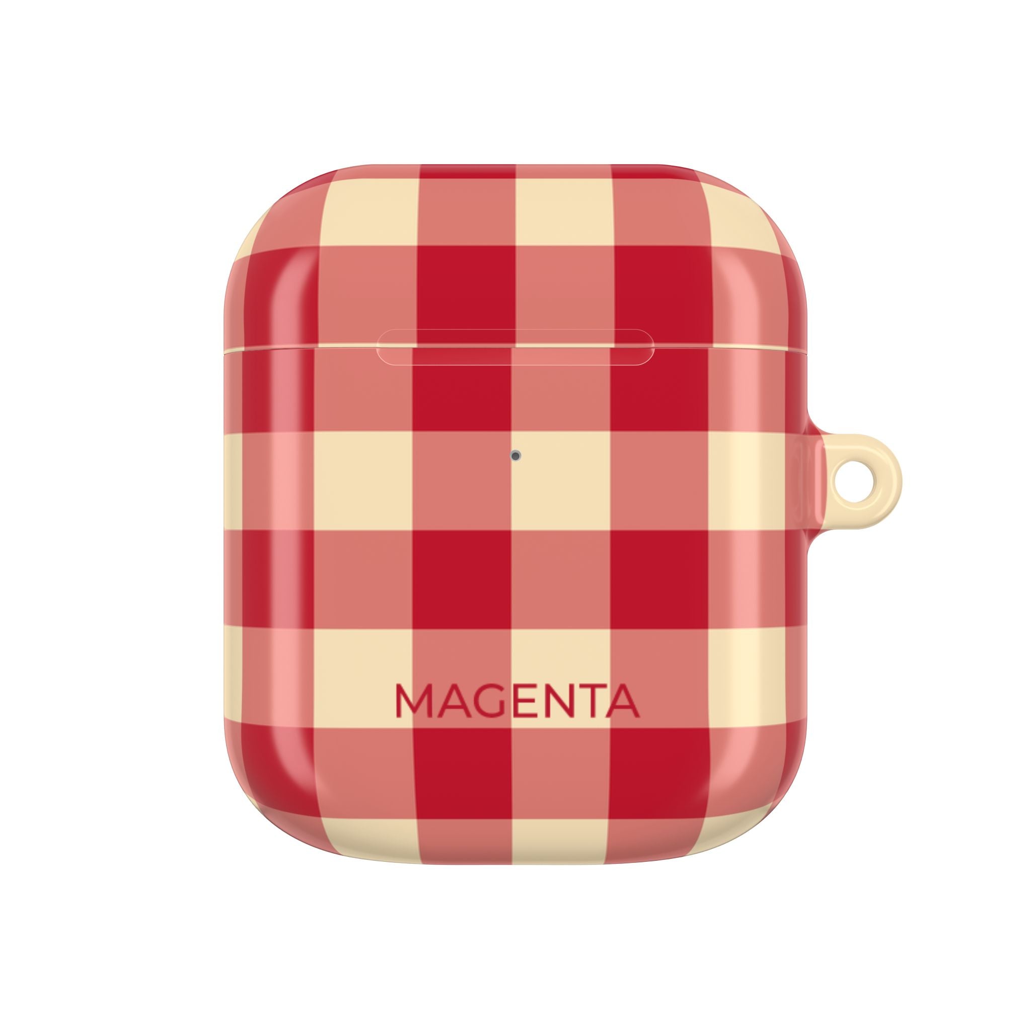 Red Plaid AirPods Gen 2 Case