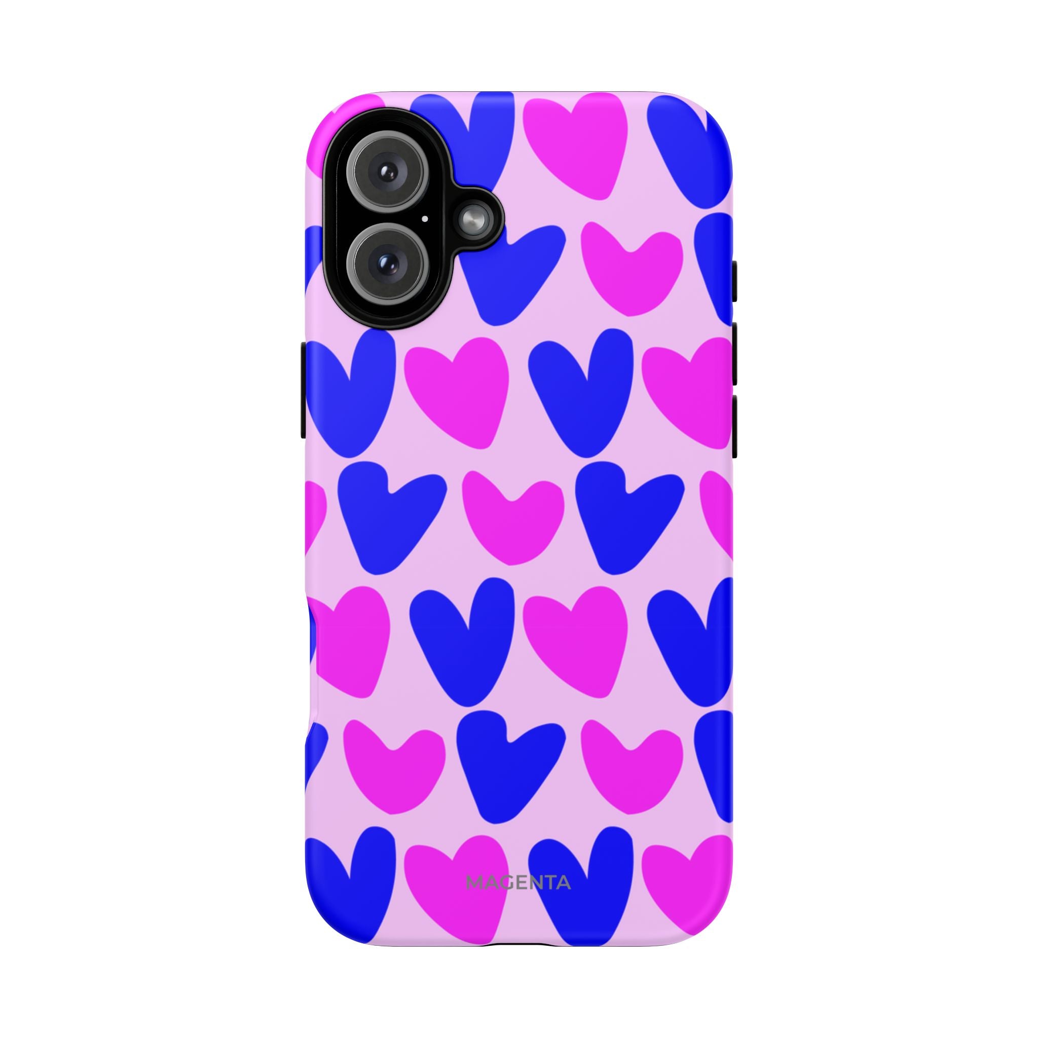Neon Pop Hearts Tough Case