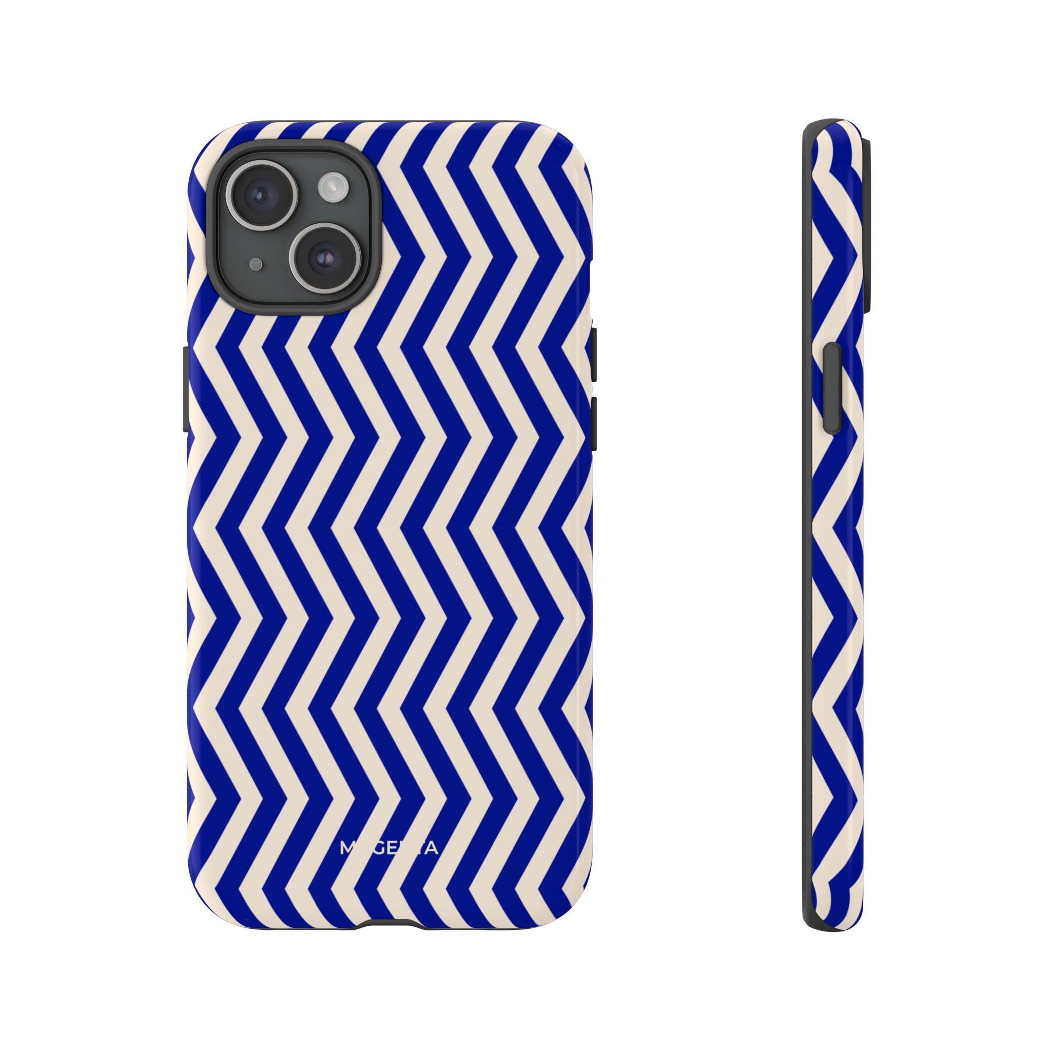 Blue Chevron Tough Case
