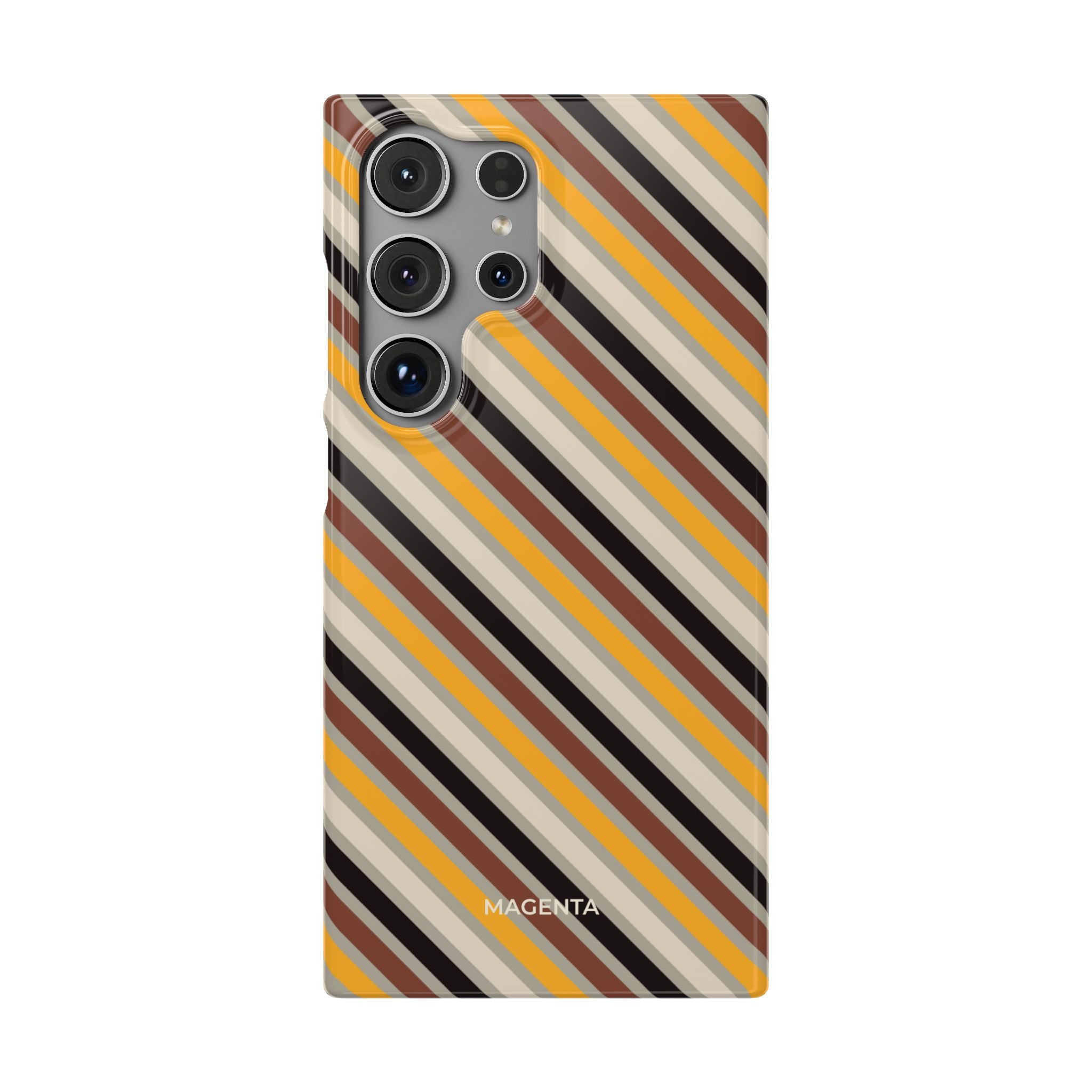 Earthy Stripes Snap Case