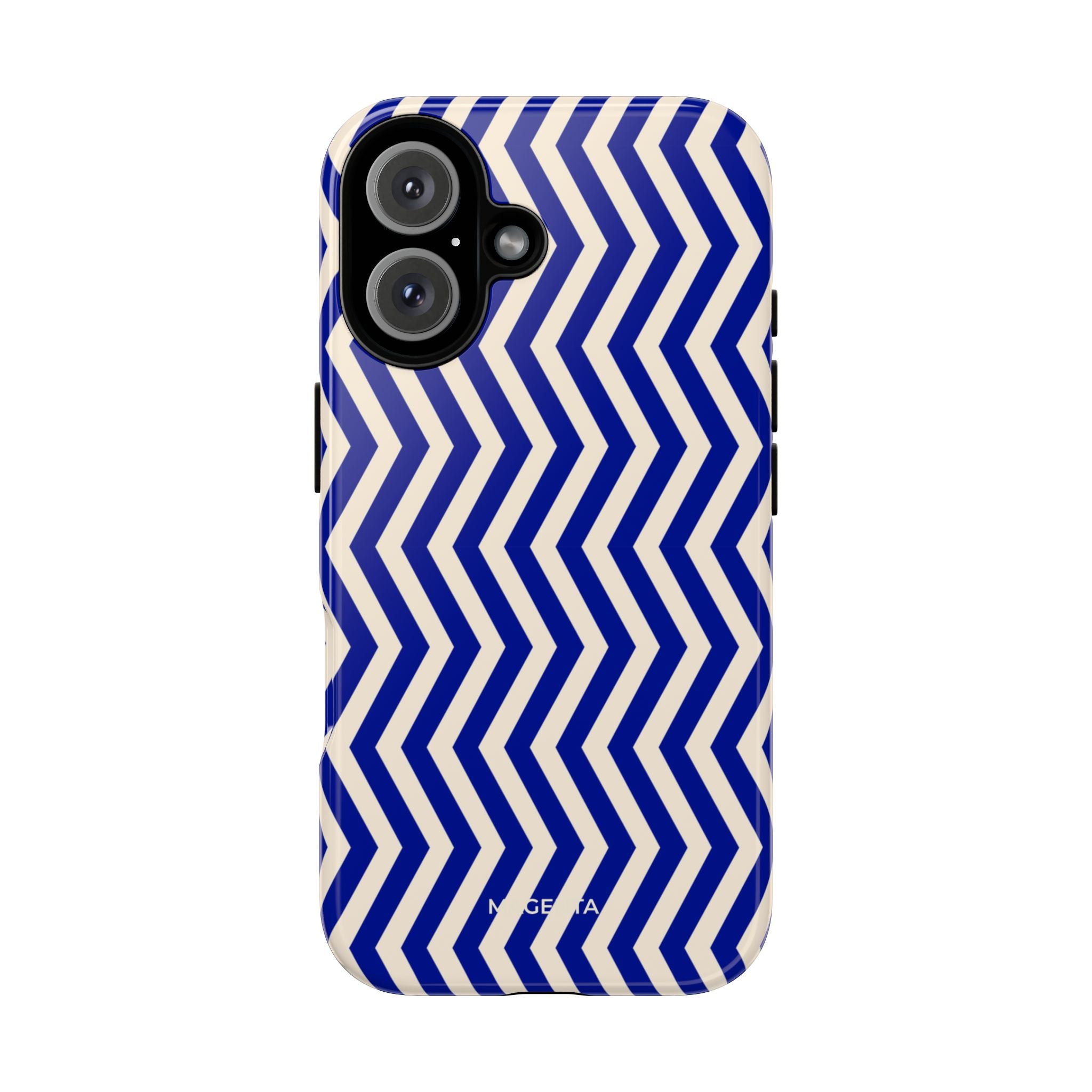 Blue Chevron Tough Case