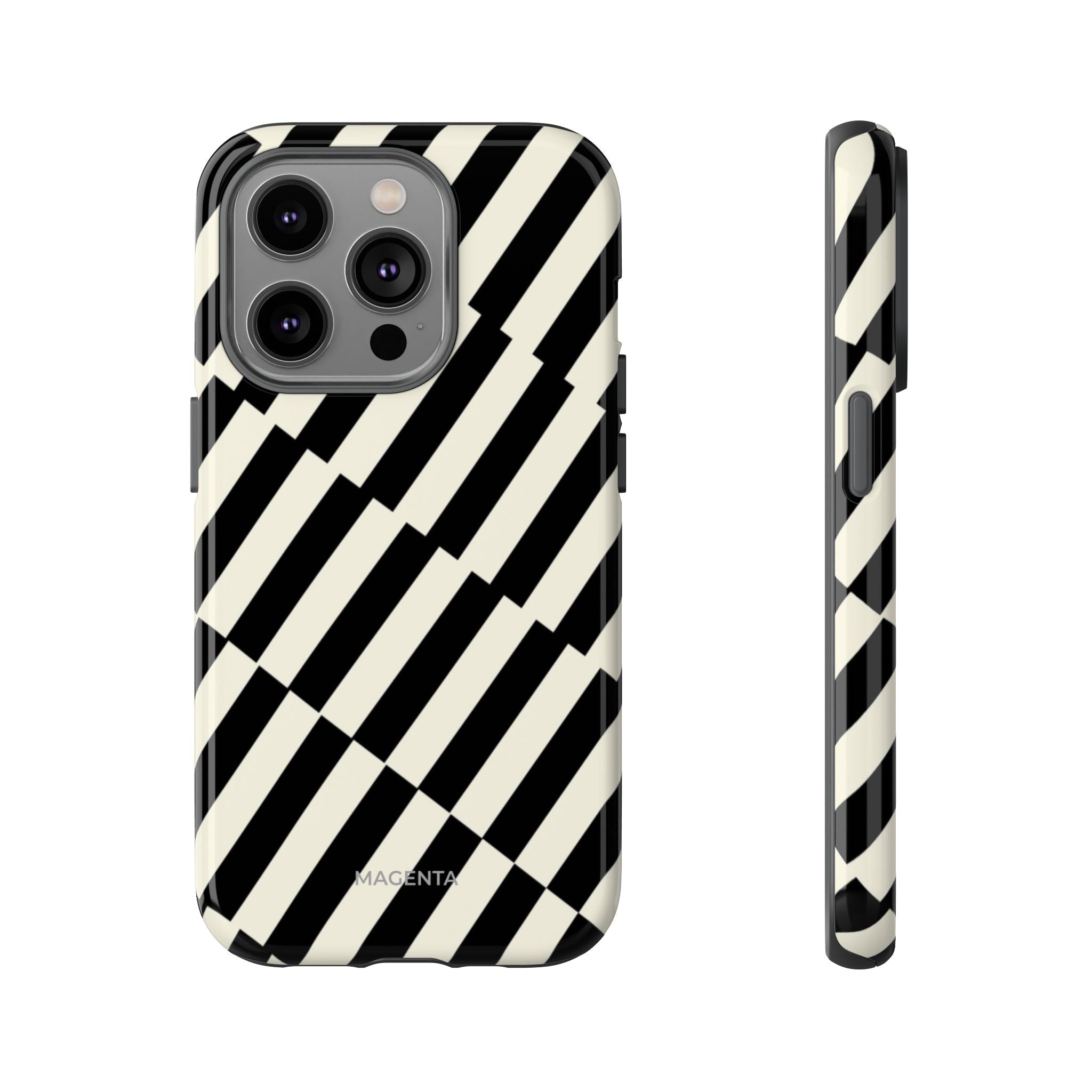 Black & White Crosswalk Tough Case