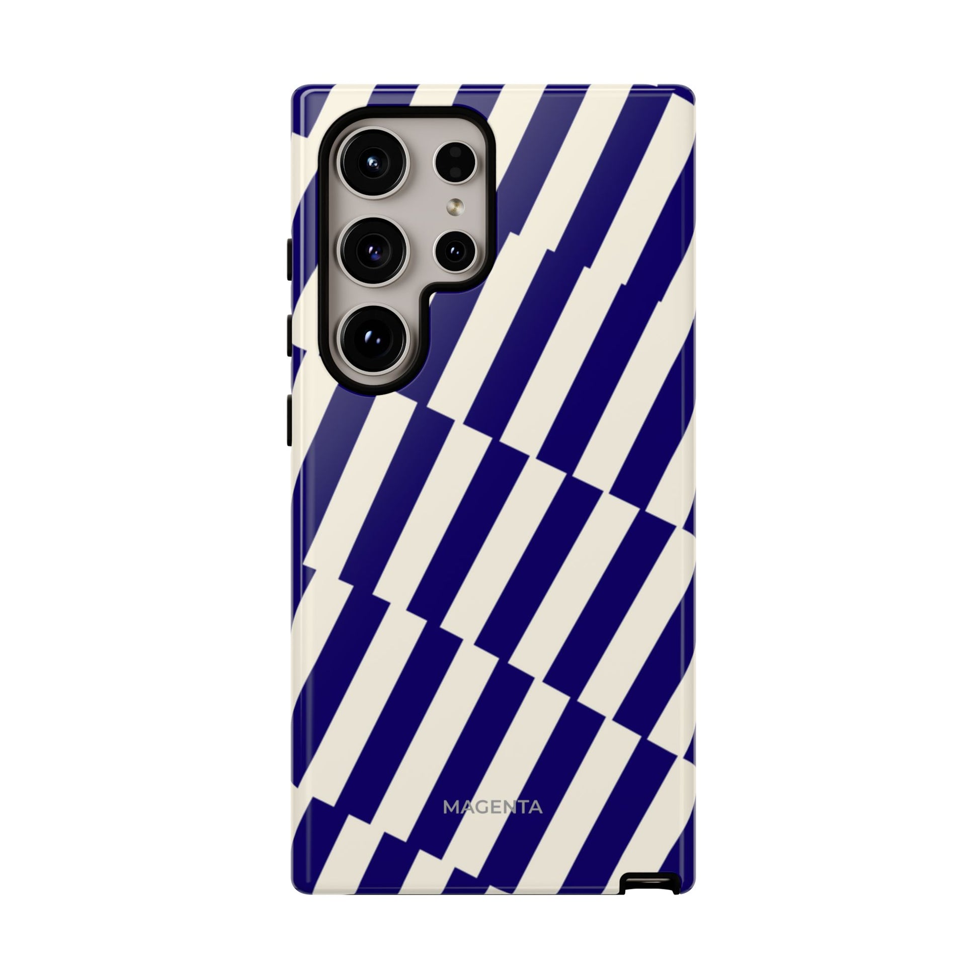 Deep Blue Crosswalk Tough Case