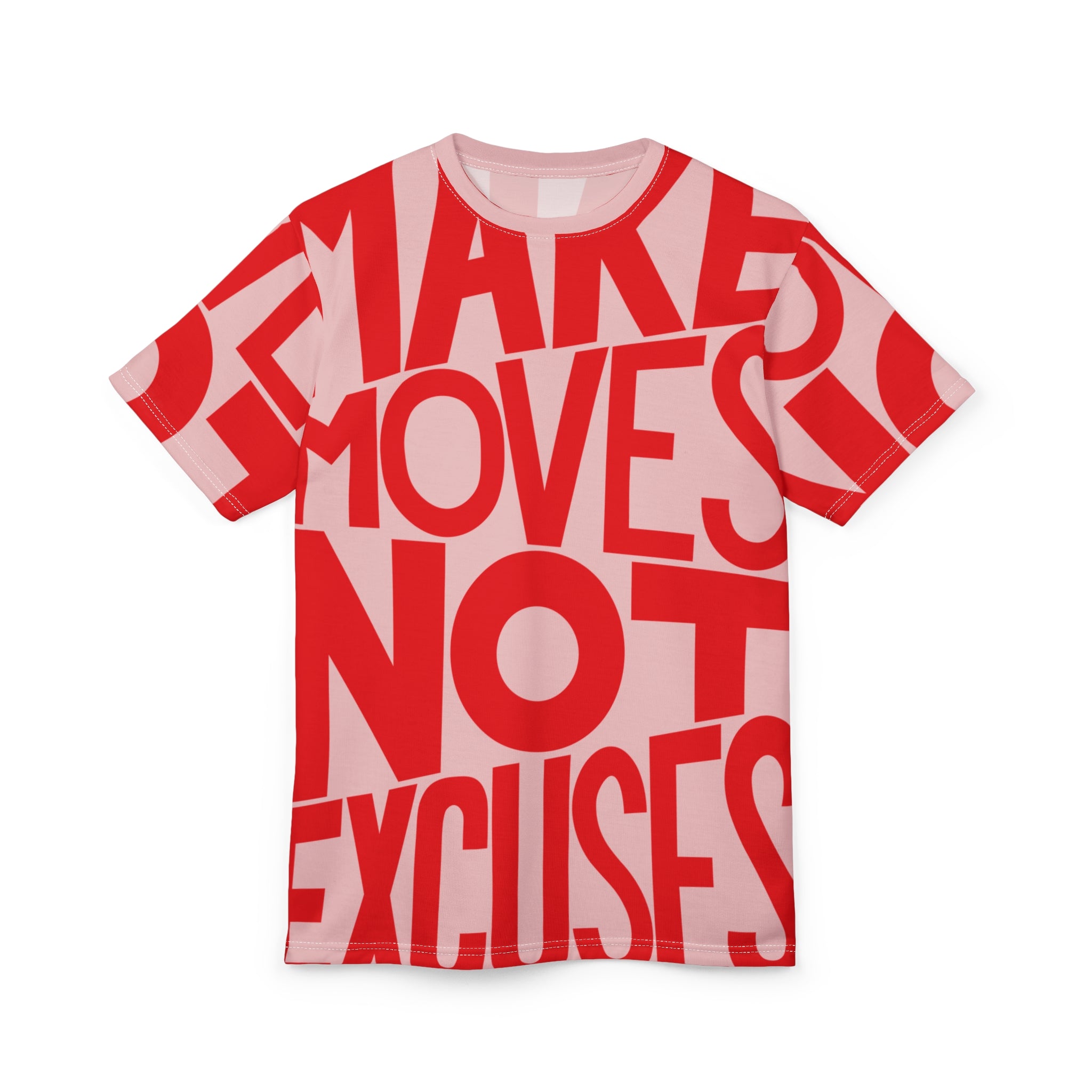 No Excuses Unisex Tee - Red