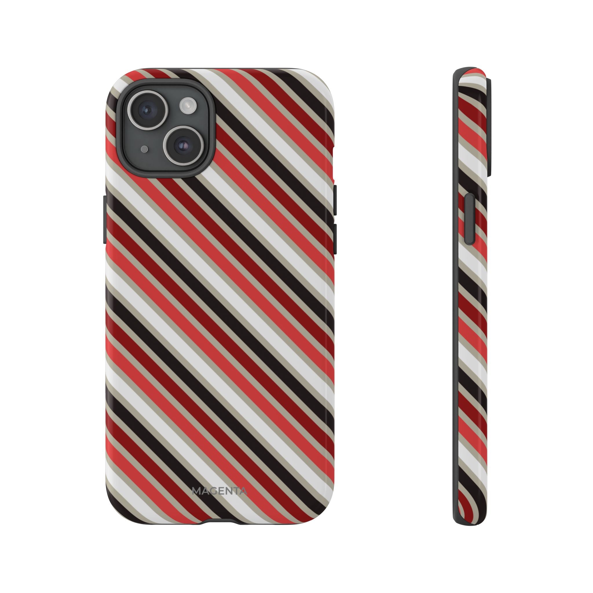 Red-Black Rhythm Tough Case