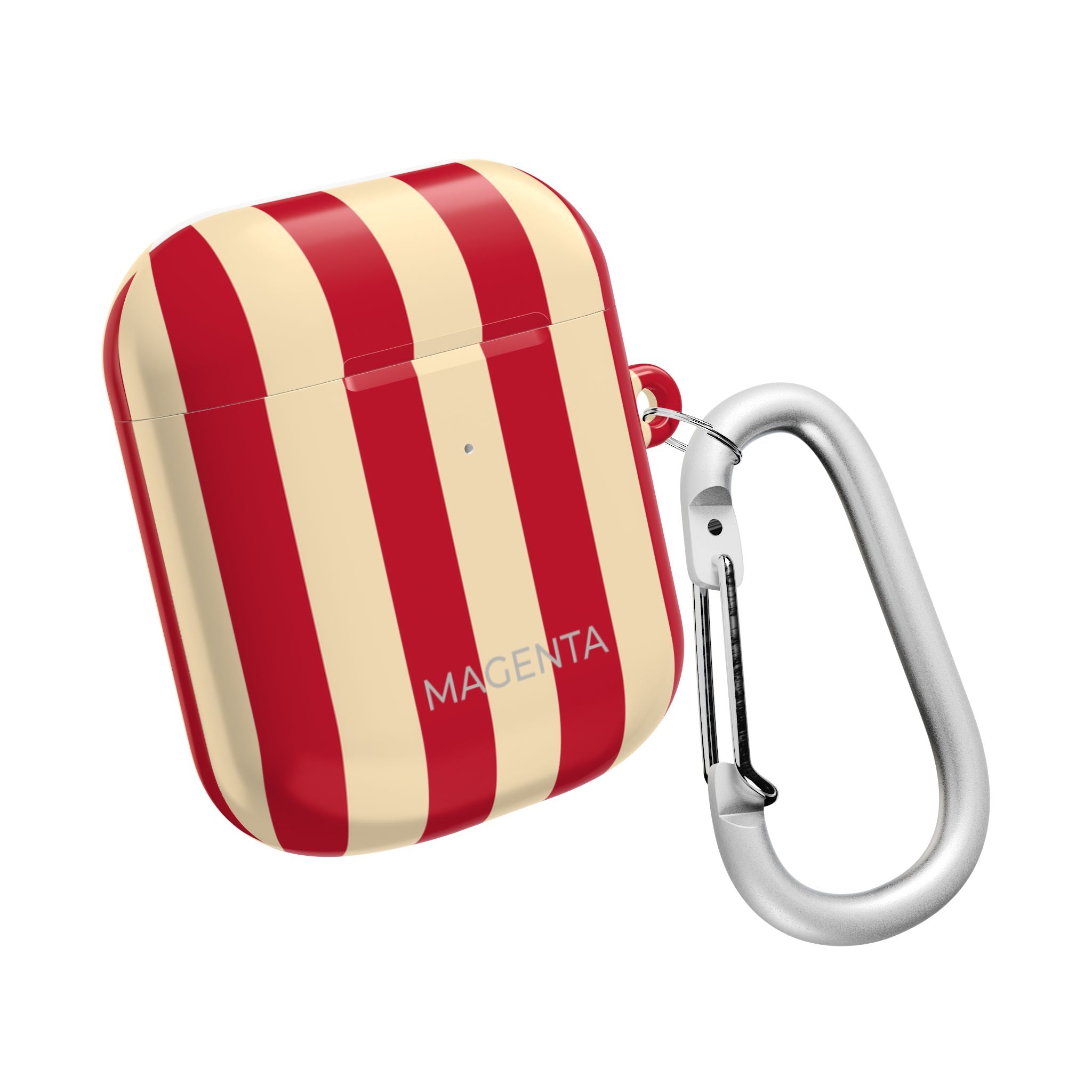 Red & Off White Stripes AirPods Gen 2 Case