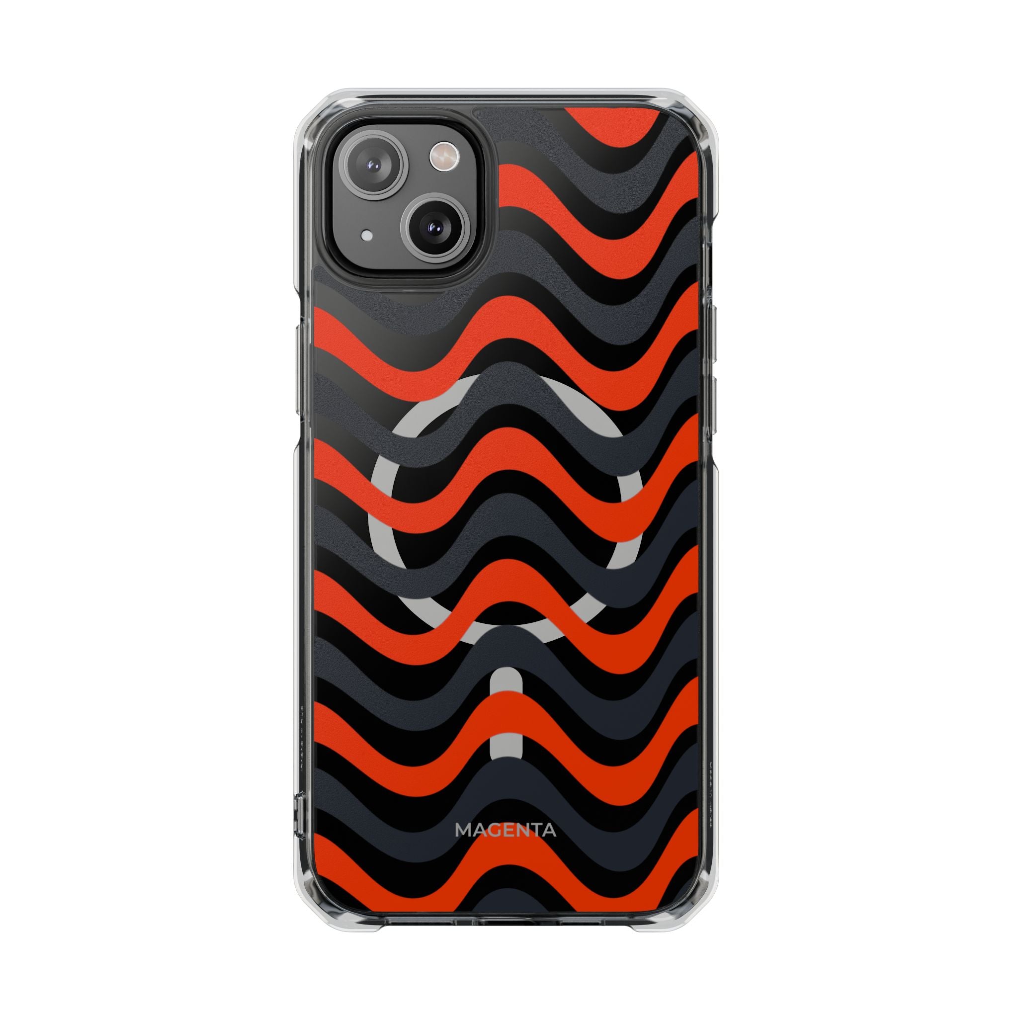 Black & Red Waves
