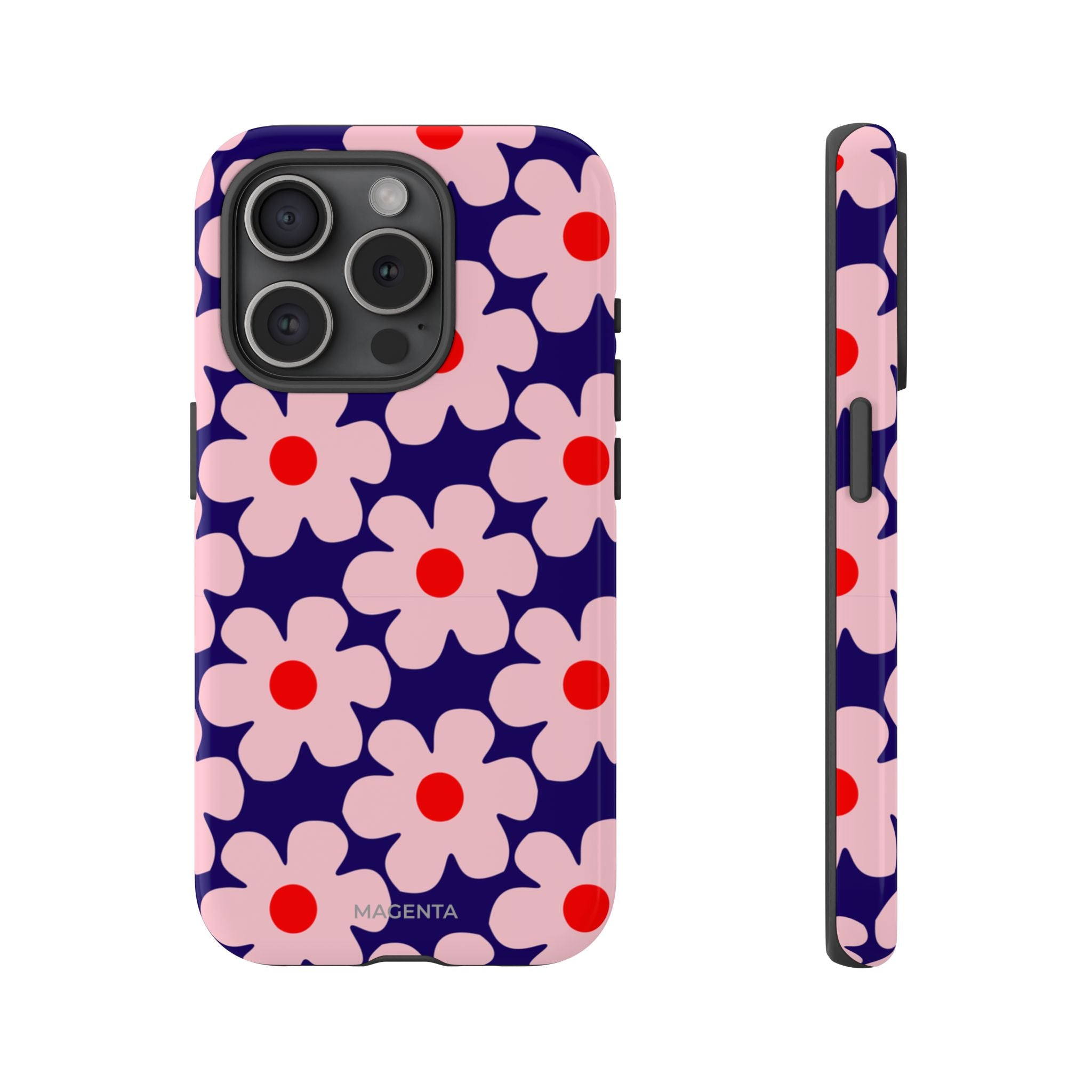 Minimal Pale Pink Flowers Tough Case