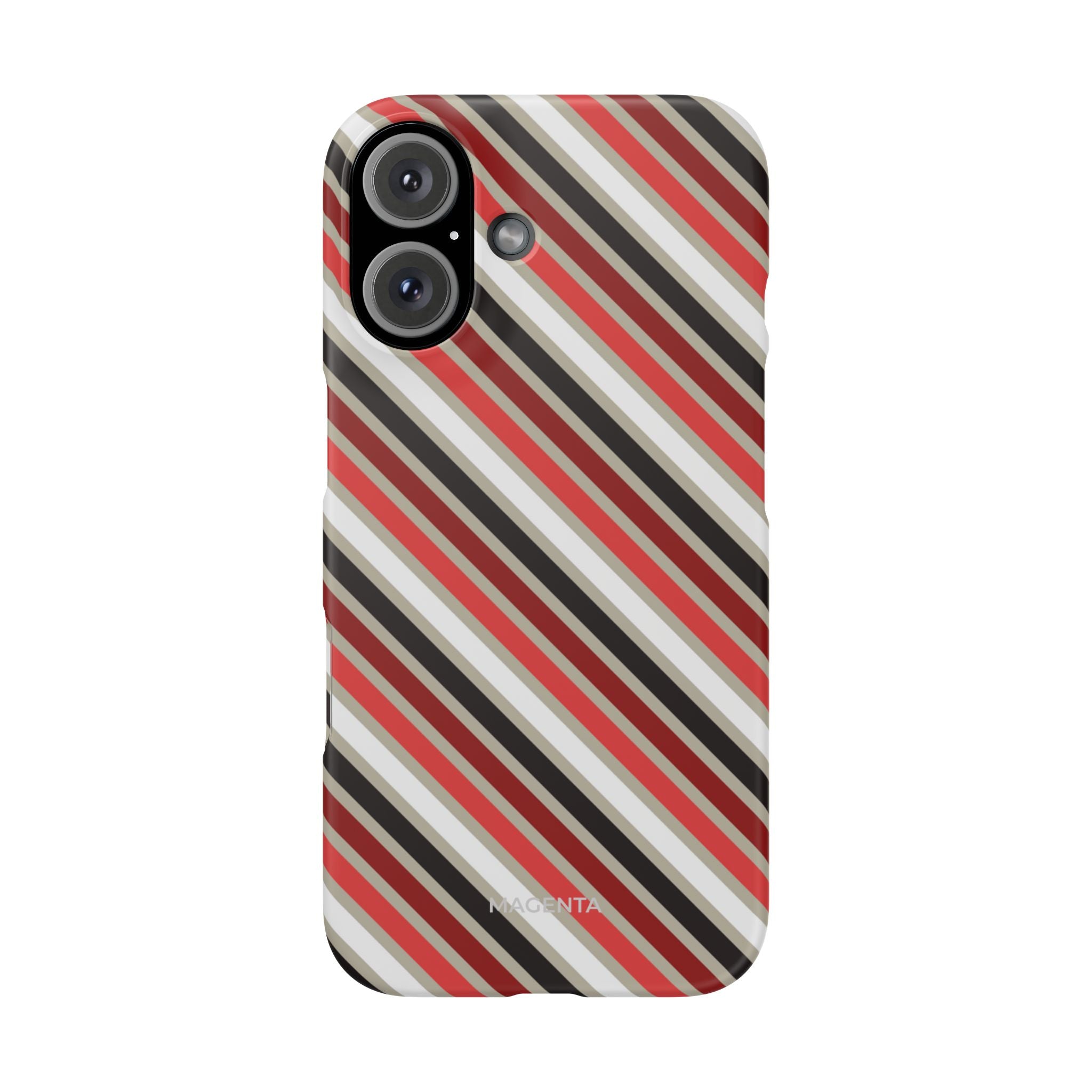Red & Black Rhythm Snap Case