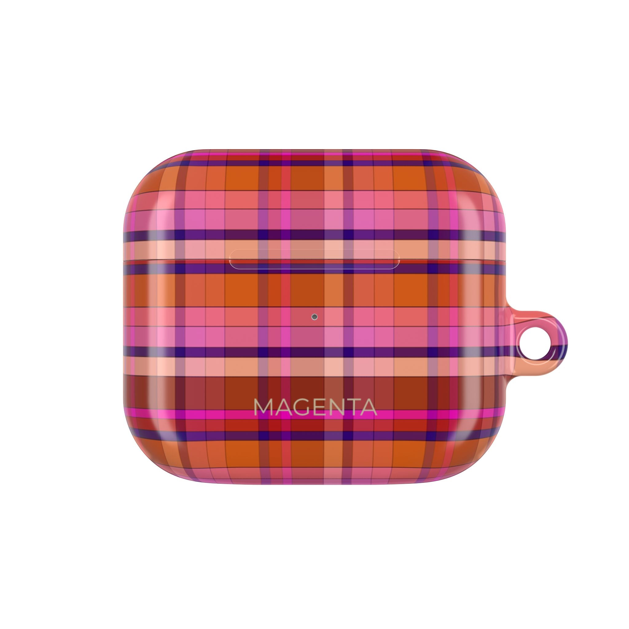 Blush Tartan Plaid AirPods Gen 3 Case