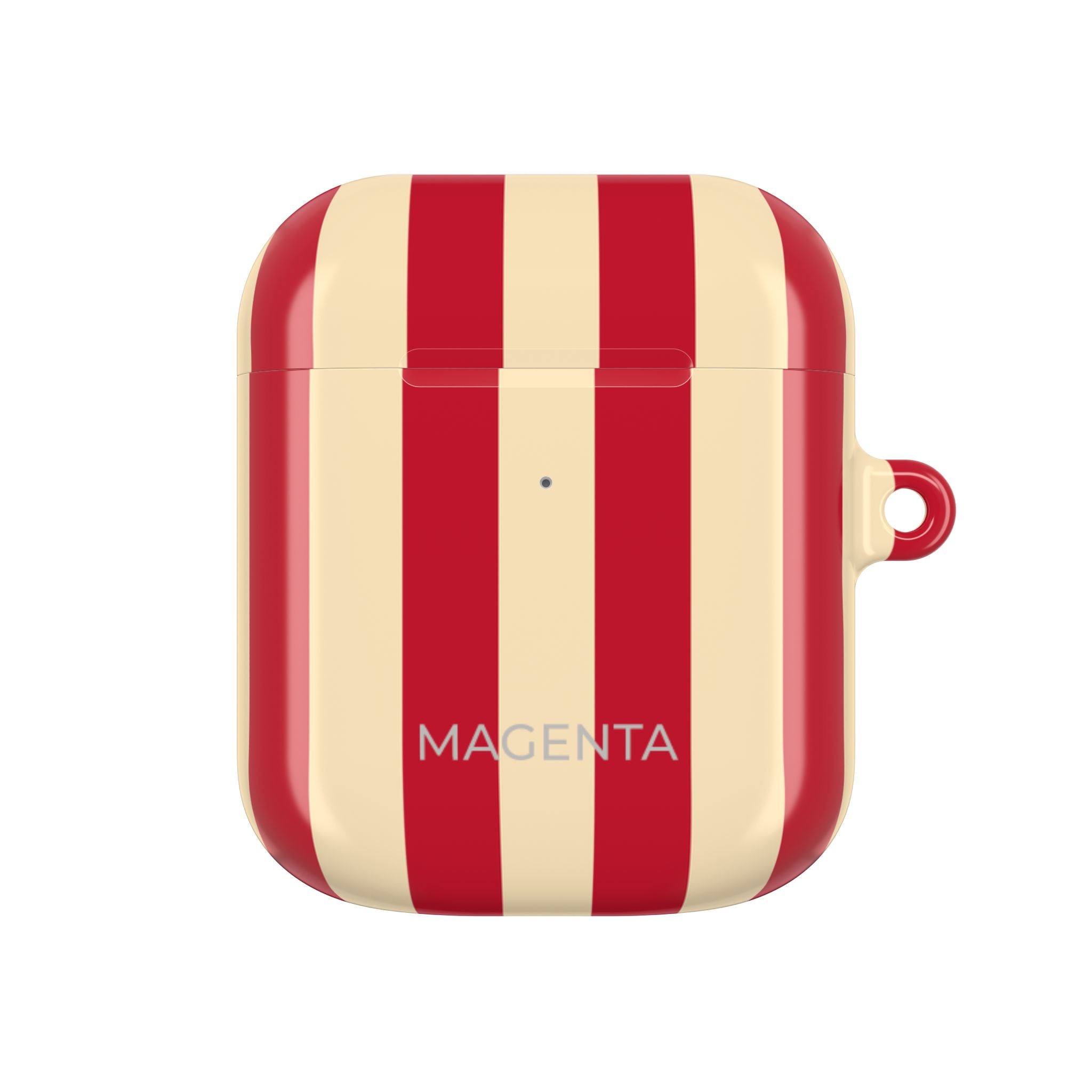 Red & Off White Stripes AirPods Gen 2 Case