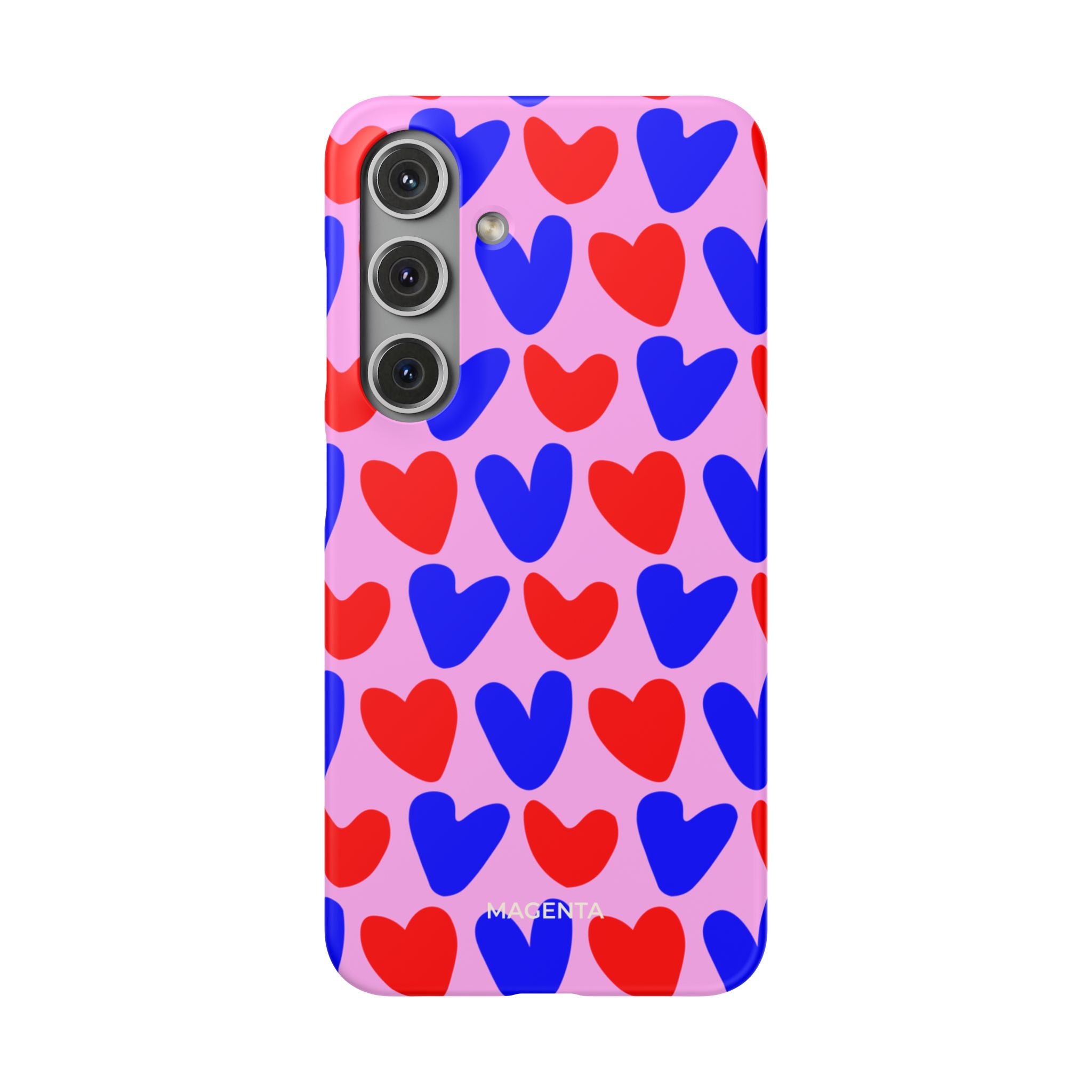 Zesty Hearts Snap Case