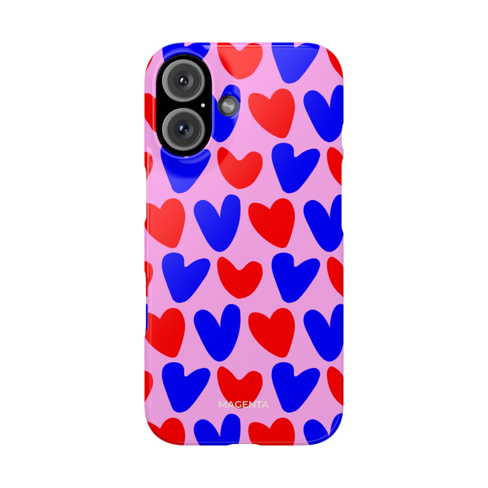 Zesty Hearts Snap Case