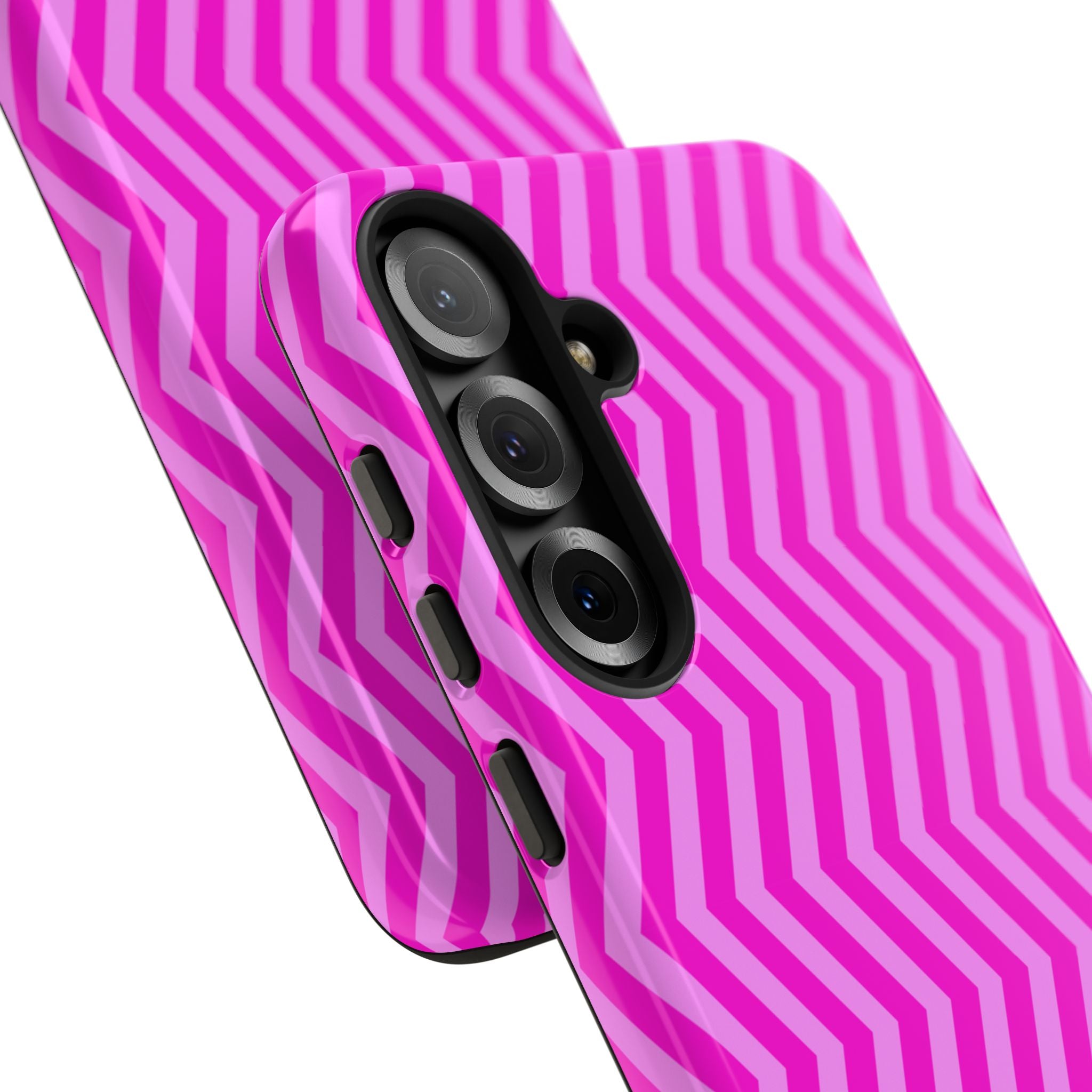 Magenta Zig Zag Tough Case