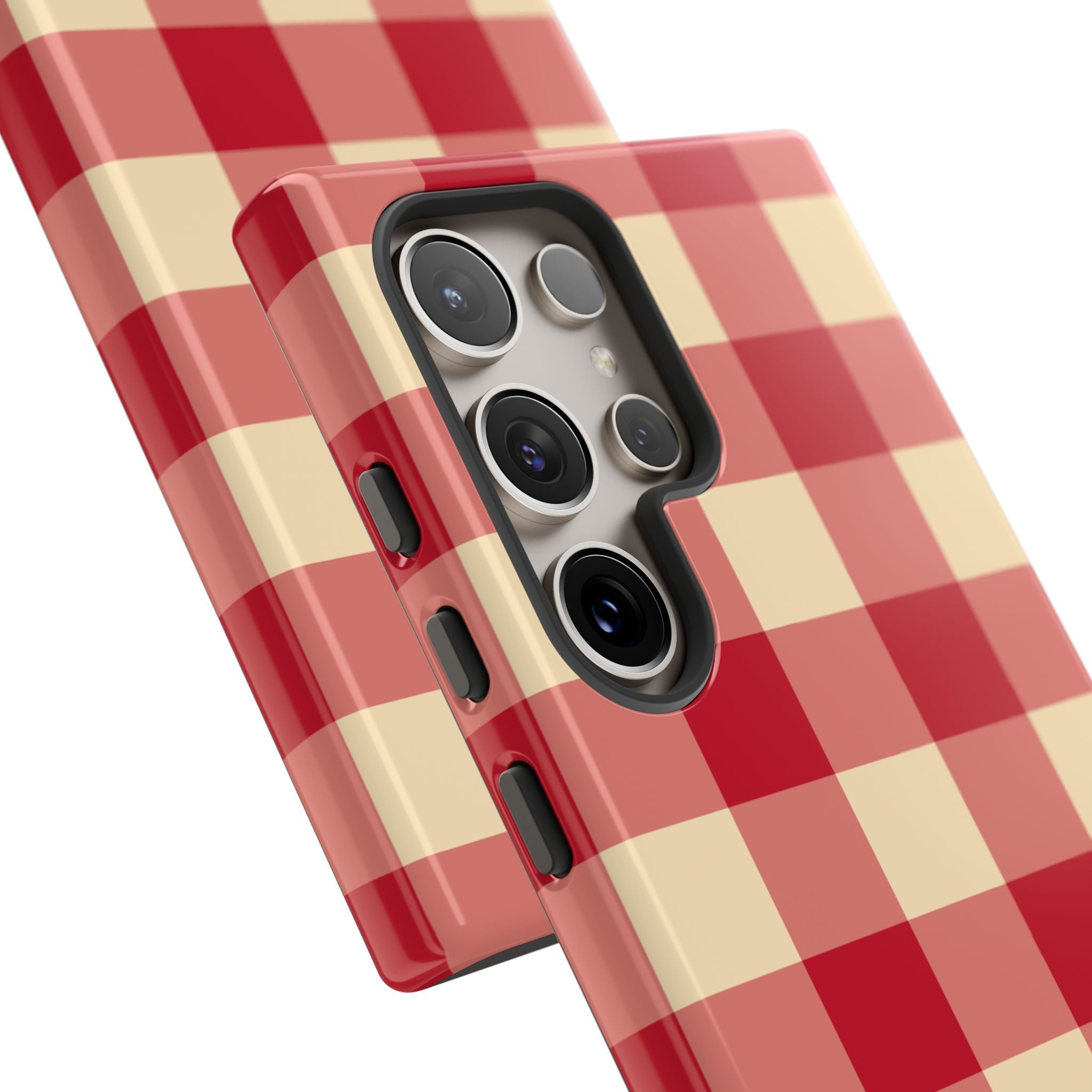 Red and Cream Checker