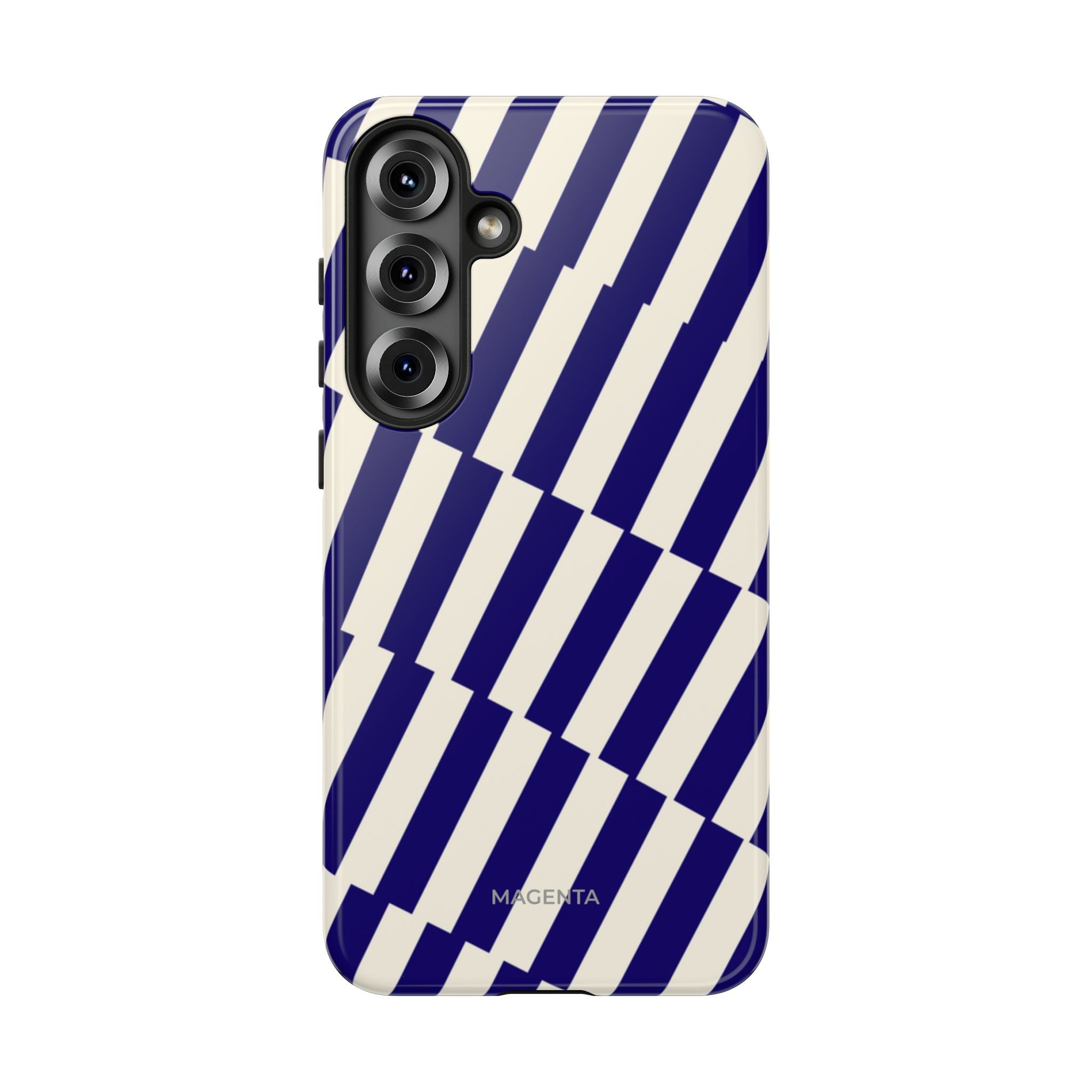 Deep Blue Crosswalk Tough Case