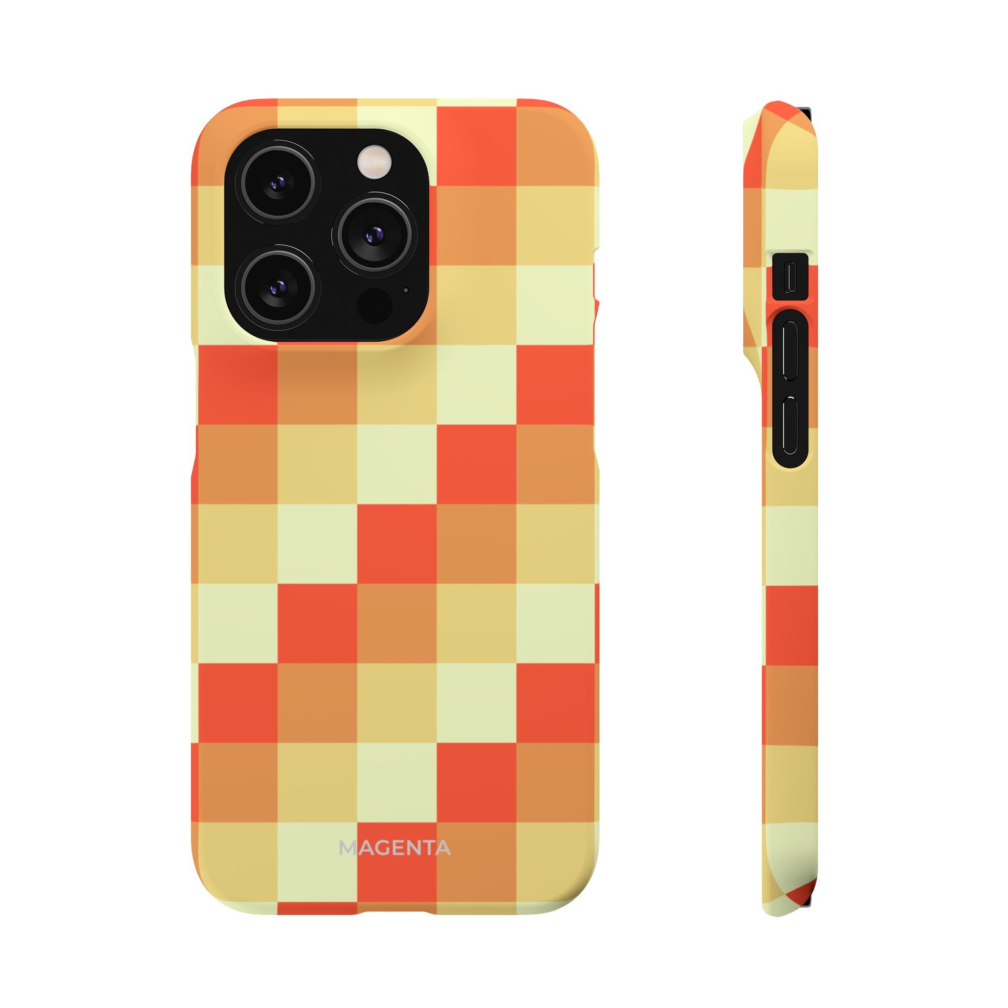 Pixelated Sunset Snap Case