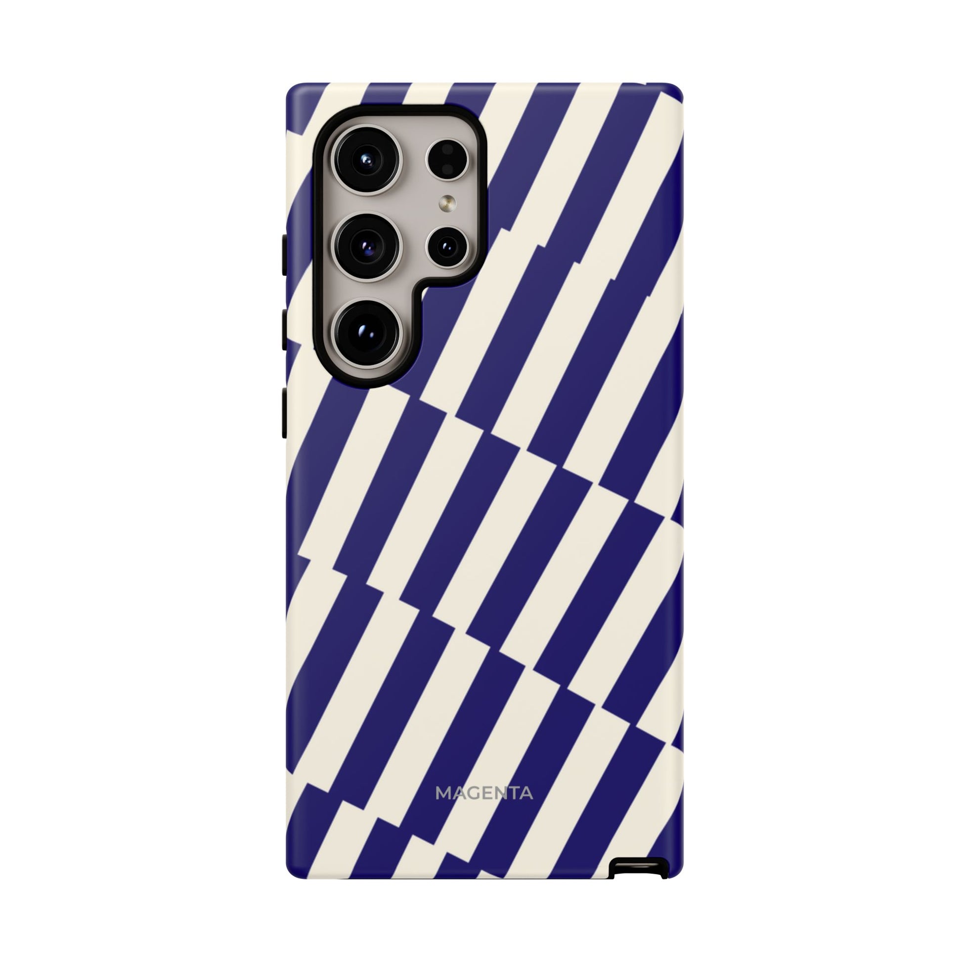 Deep Blue Crosswalk Tough Case