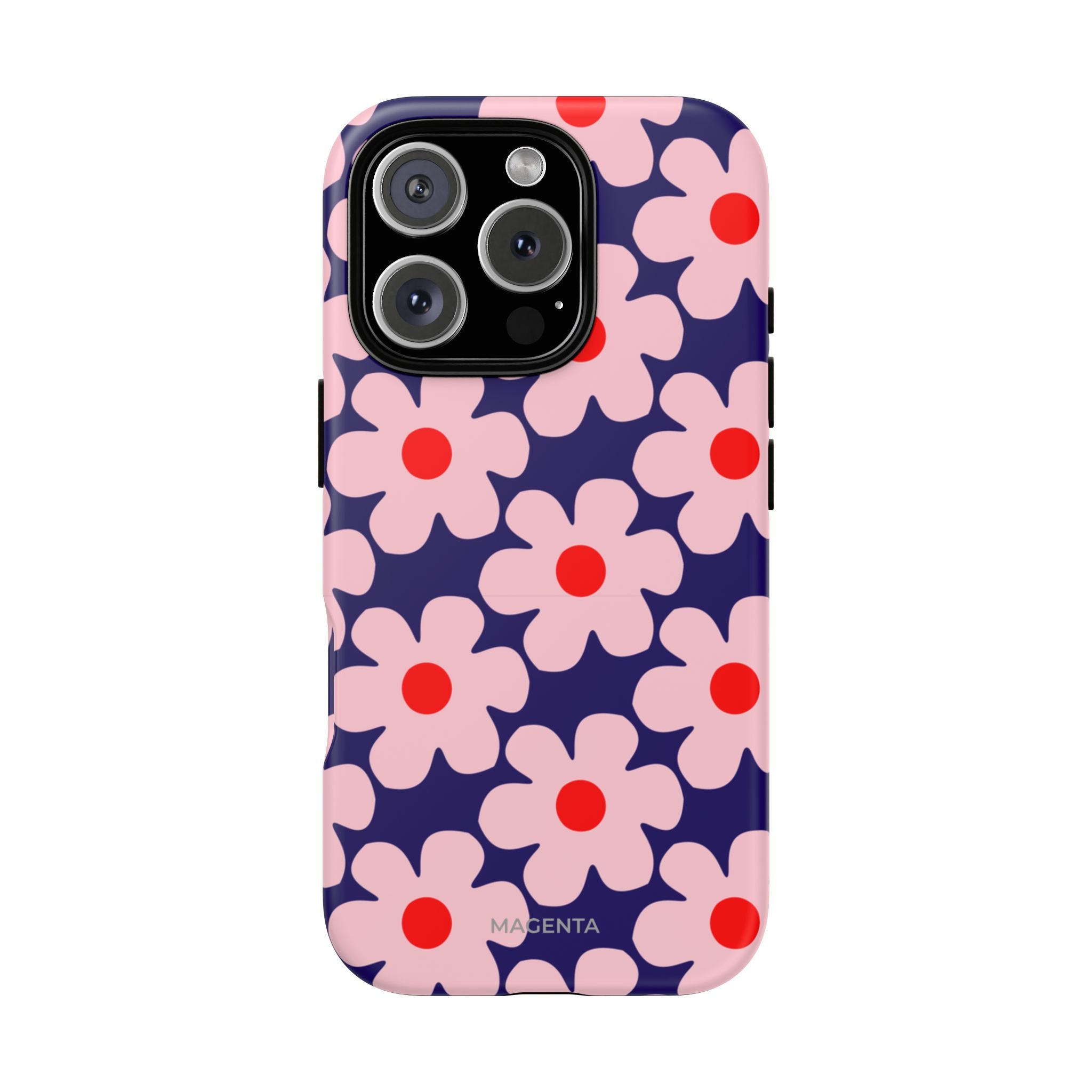 Minimal Pale Pink Flowers Tough Case