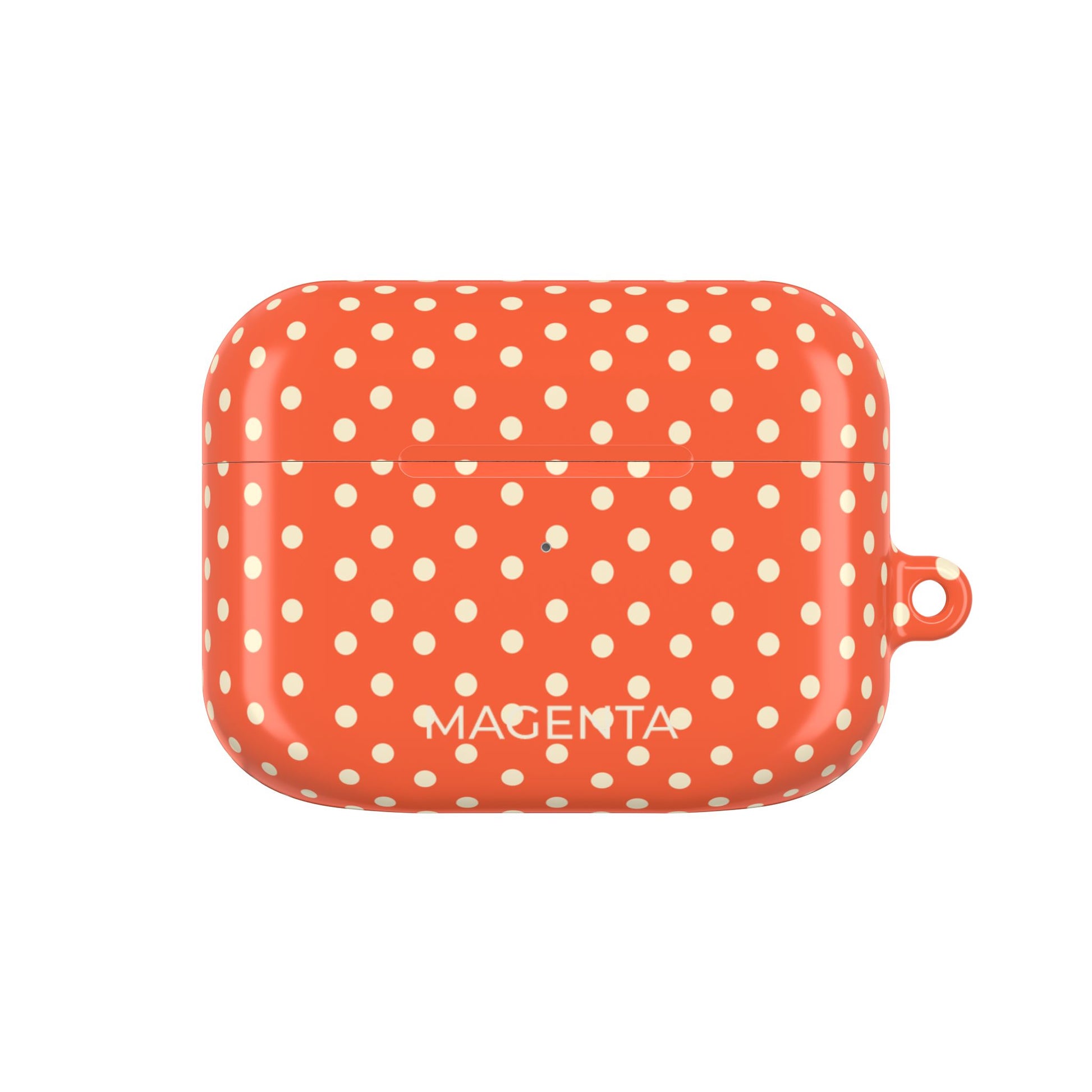 Cream On Old Rose Polka Dots AirPods Pro Gen 1 Case