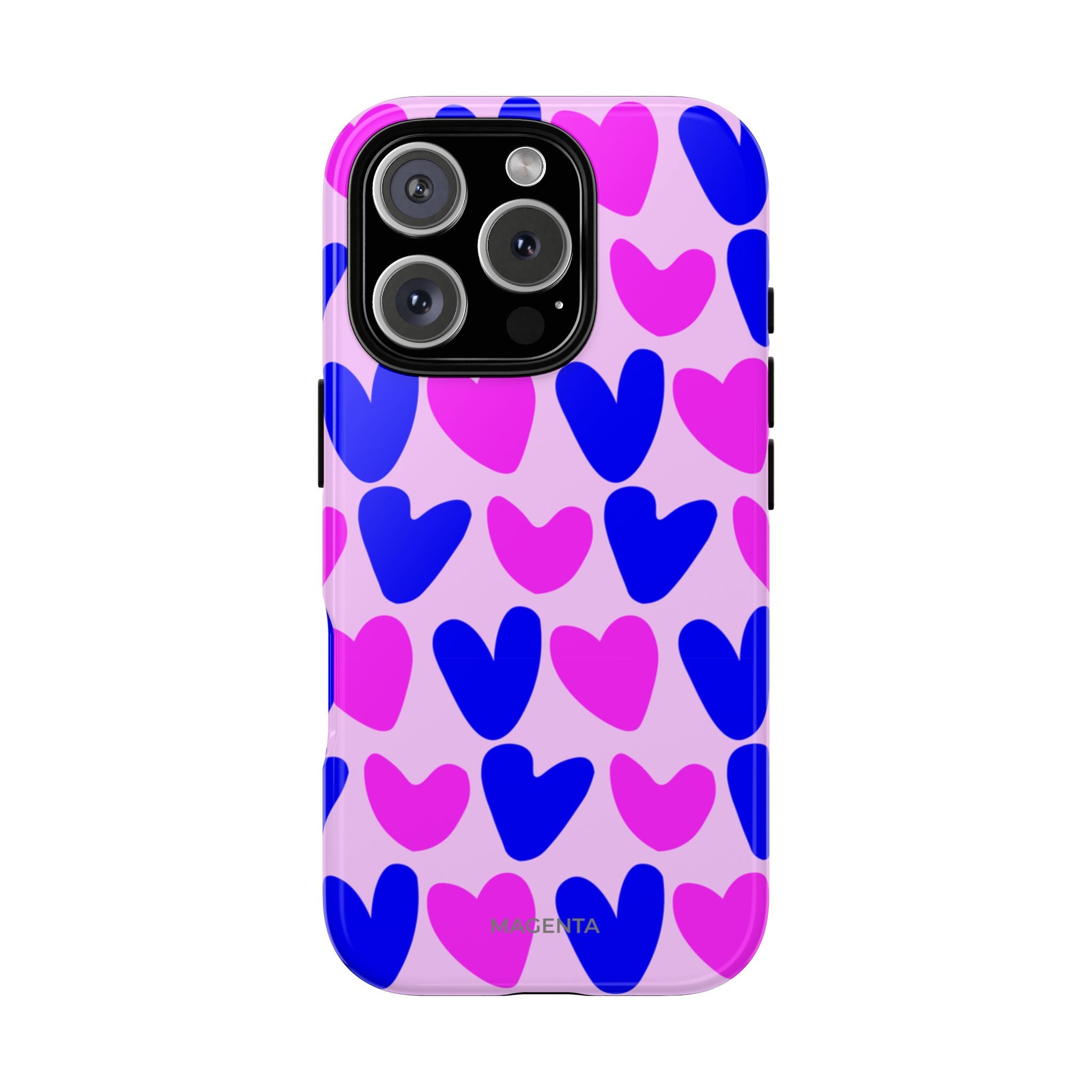 Neon Pop Hearts Tough Case