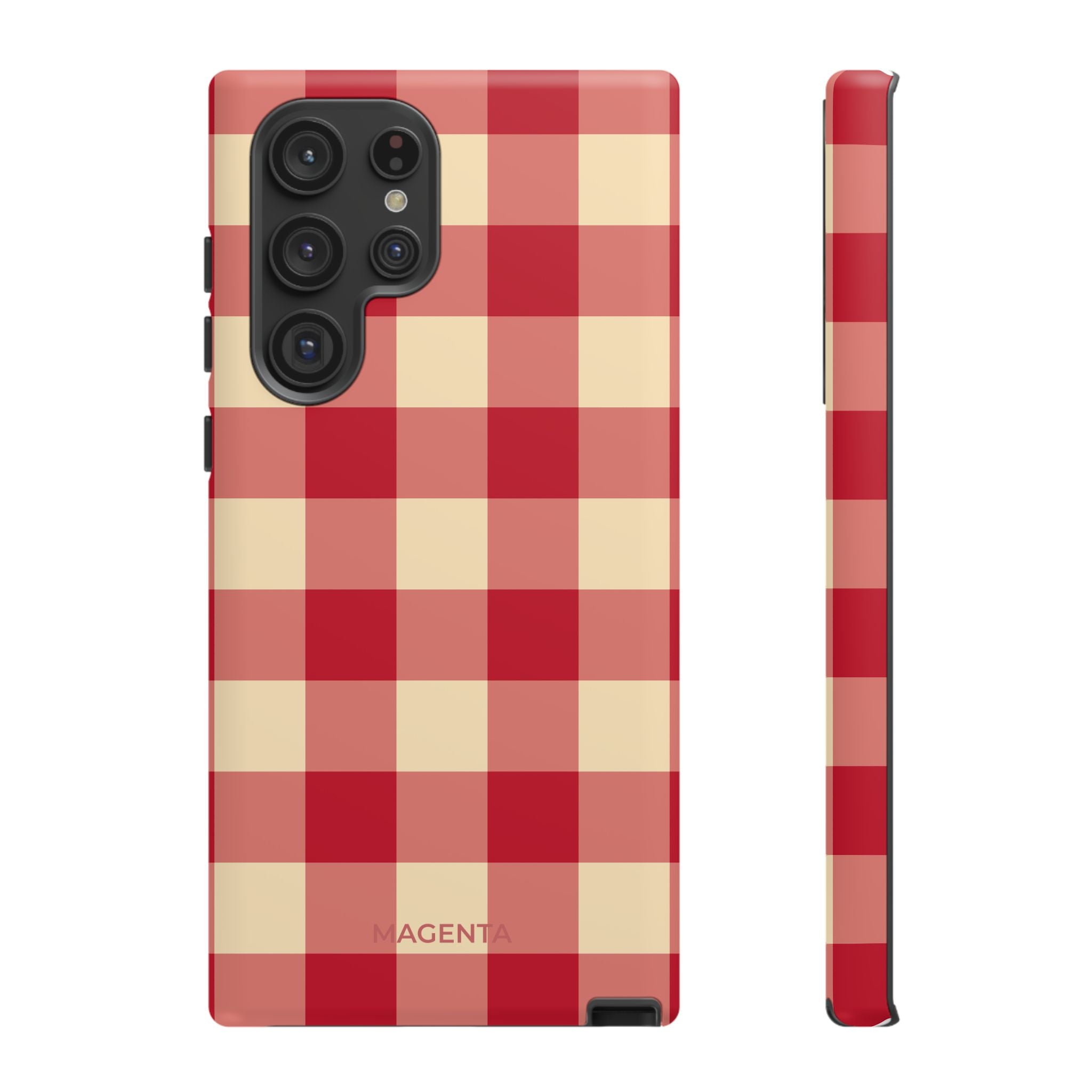 Red and Cream Checker