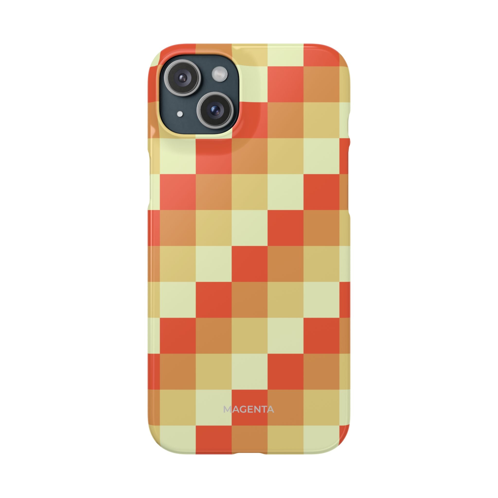 Pixelated Sunset Snap Case