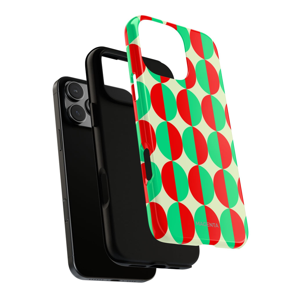 Red Green Circle Tough Case